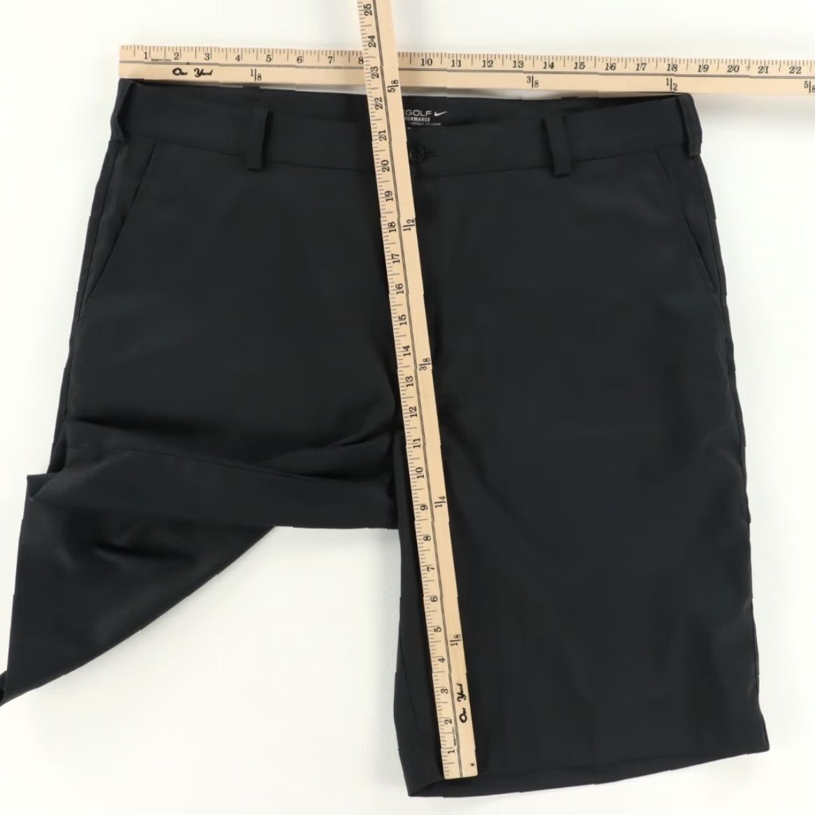 Nike Nike Golf Shorts Black Mens 36 Dri-Fit Tour Polyester Microfiber Stretch Short Size US 36 / EU 52 - 3 Thumbnail