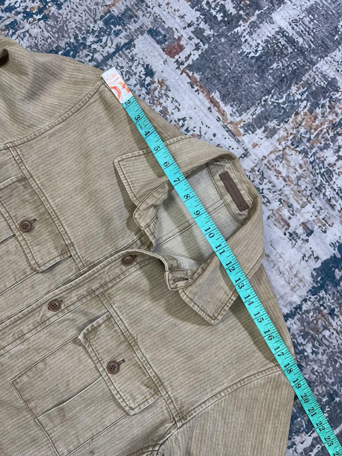KATO Kazuki Kazutaka Kato Unlined HBT Shirt Jacket Size US S / EU 44-46 / 1 - 4 Thumbnail