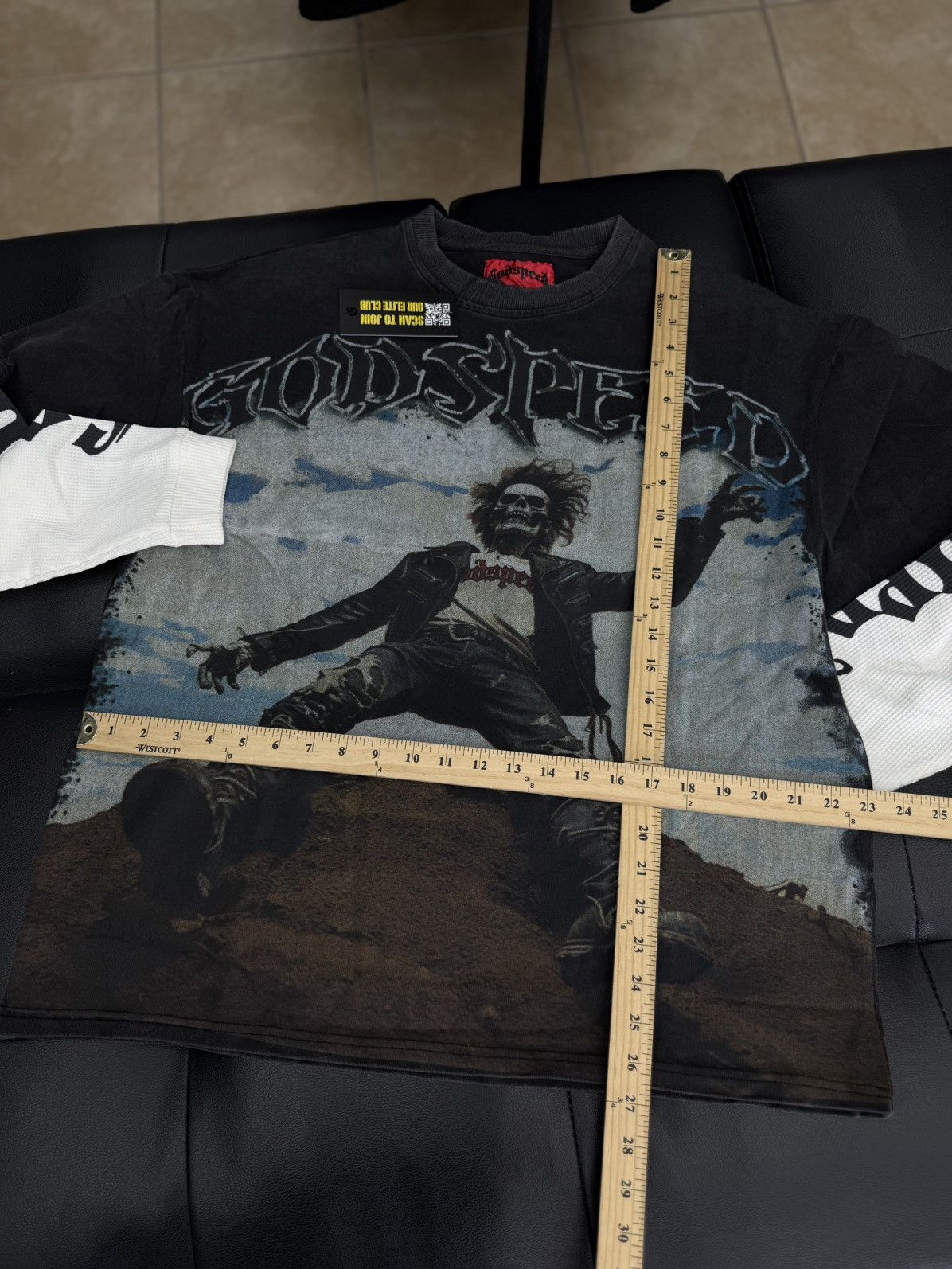 Godspeed Godspeed Long Sleeve Tee Shirt Thermal Size M NEW Size US M / EU 48-50 / 2 - 6 Thumbnail