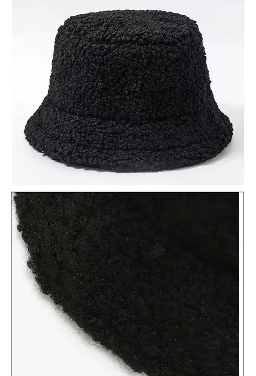 Vintage Fluffy Fashion Panama Bucket Hat Size ONE SIZE - 4 Thumbnail