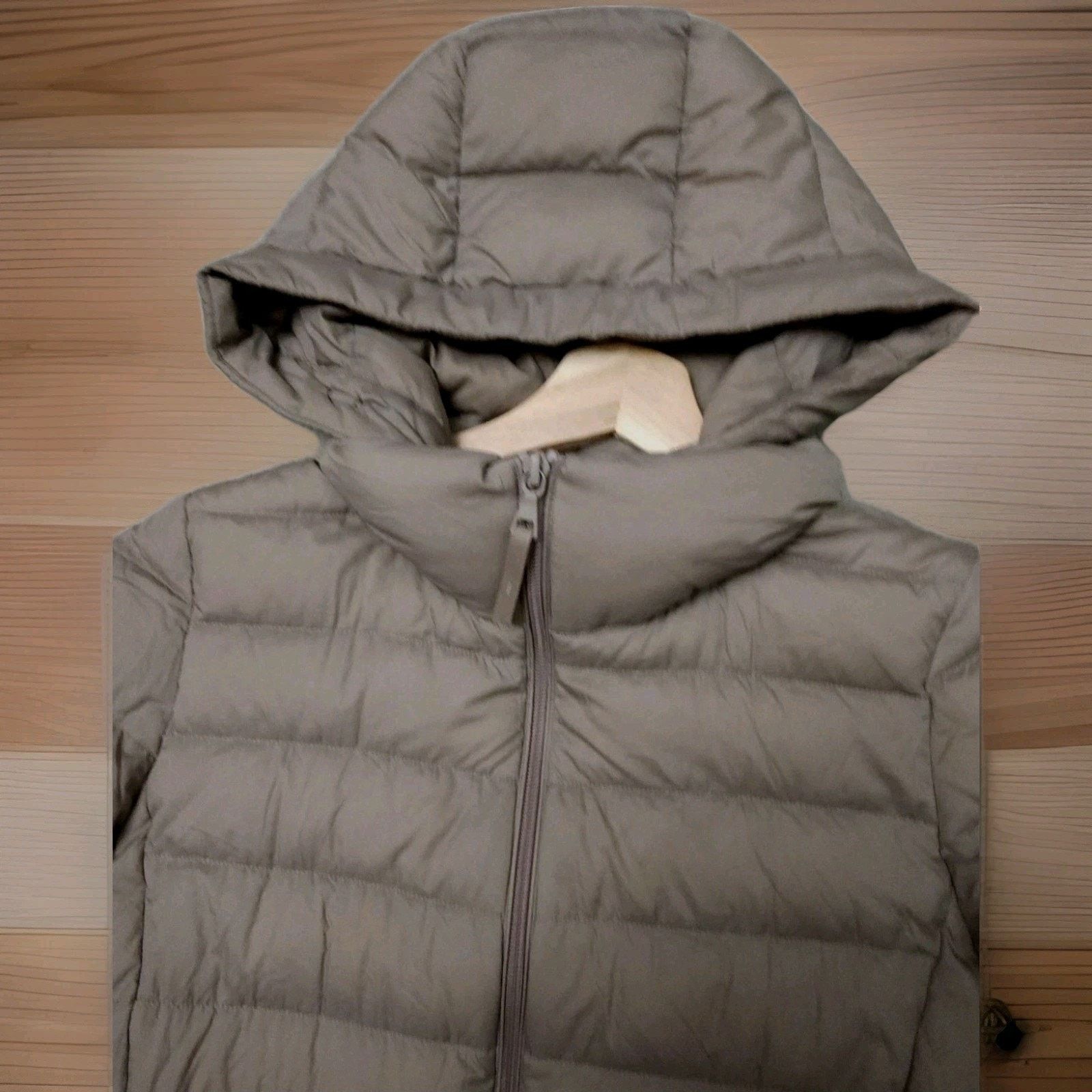 Uniqlo Uniqlo Ultra Light Down Coat Womens Hooded Long Full Zip Size XS / US 0-2 / IT 36-38 - 6 Thumbnail