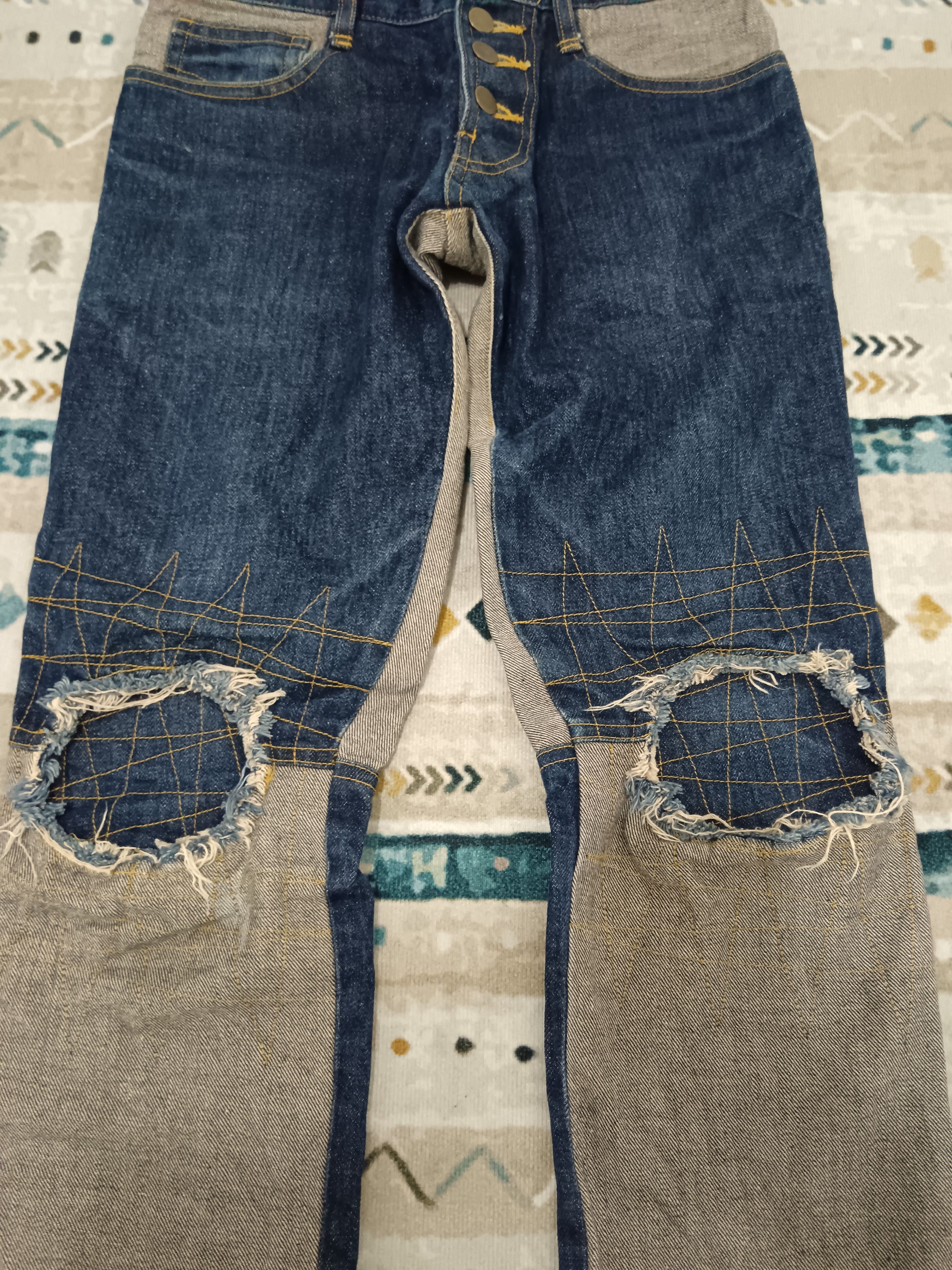 Christopher Nemeth Vintage CHRISTOPHER NEMETH raw denim jeans size 29 Size US 29 - 4 Thumbnail