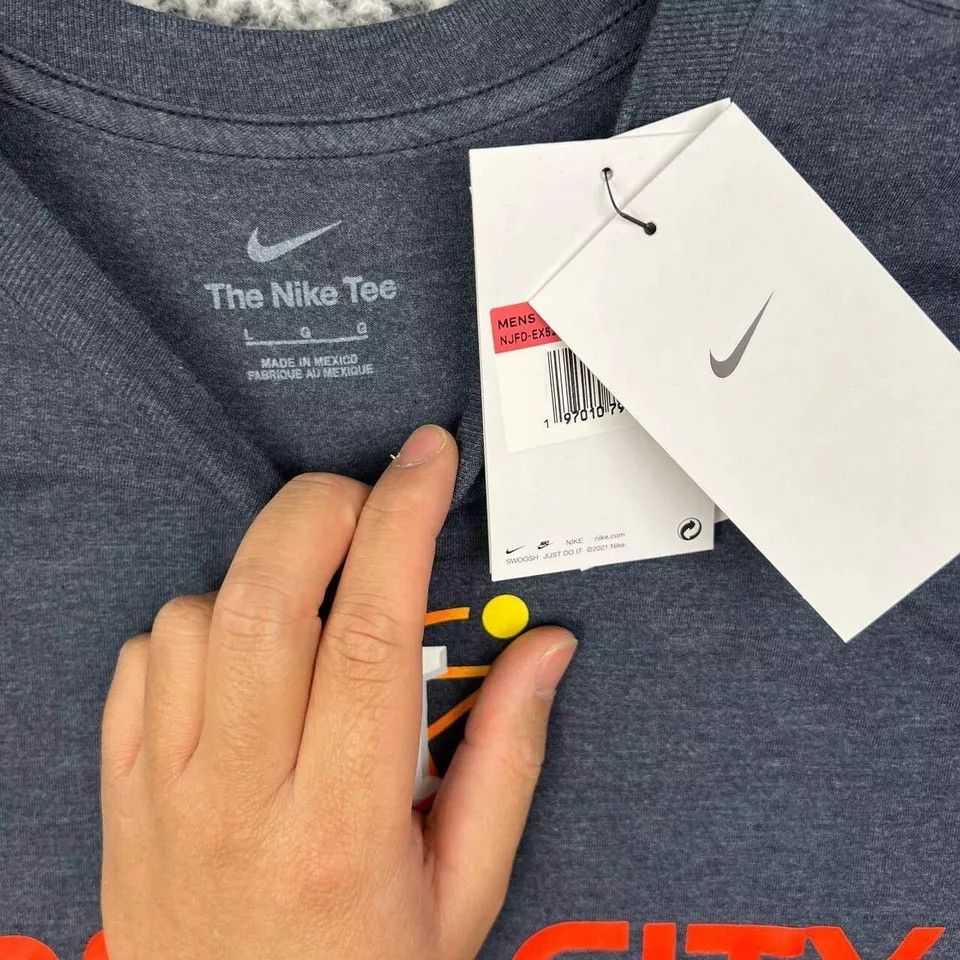 Nike Houston Astros Shirt Men Nike Short Sleeve Crew Neck New L Size US L / EU 52-54 / 3 - 3 Thumbnail
