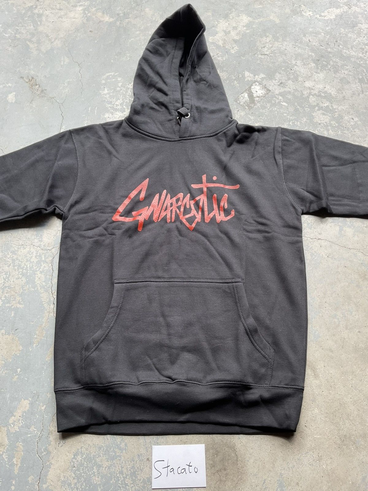Gnarcotic Gnarcotic Lil Gnar Logo Hoodie Black Red Size US M / EU 48-50 / 2 - 1 Thumbnail