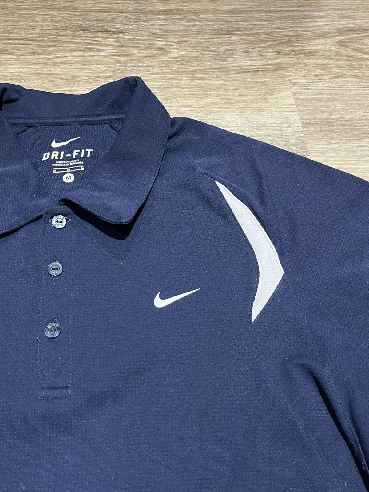 Nike × Vintage Nike Dri-Fit Polo Size US M / EU 48-50 / 2 - 2 Thumbnail