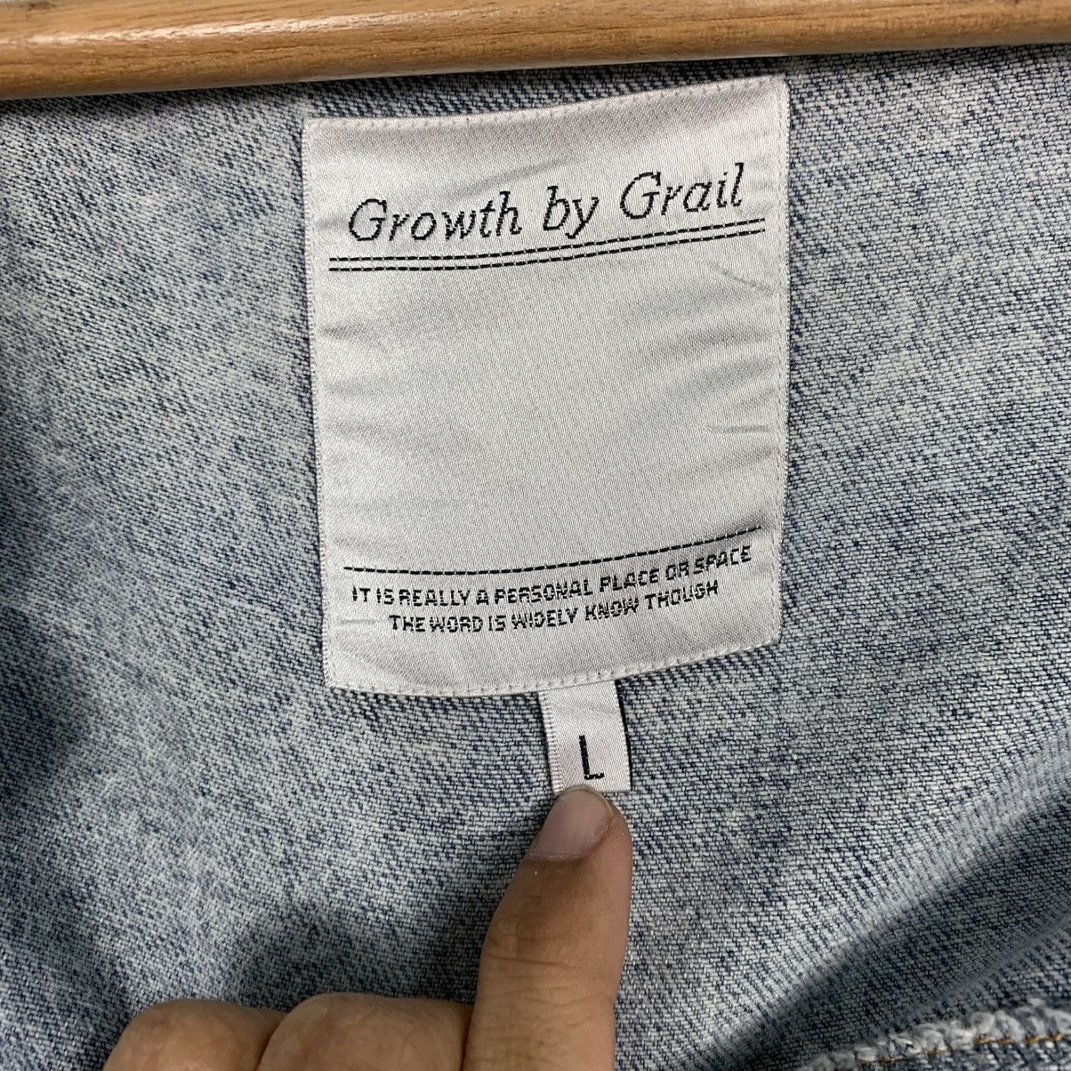 Japanese Brand Japanese Brand Growth By Grail Denim Jacket Size US L / EU 52-54 / 3 - 15 Thumbnail