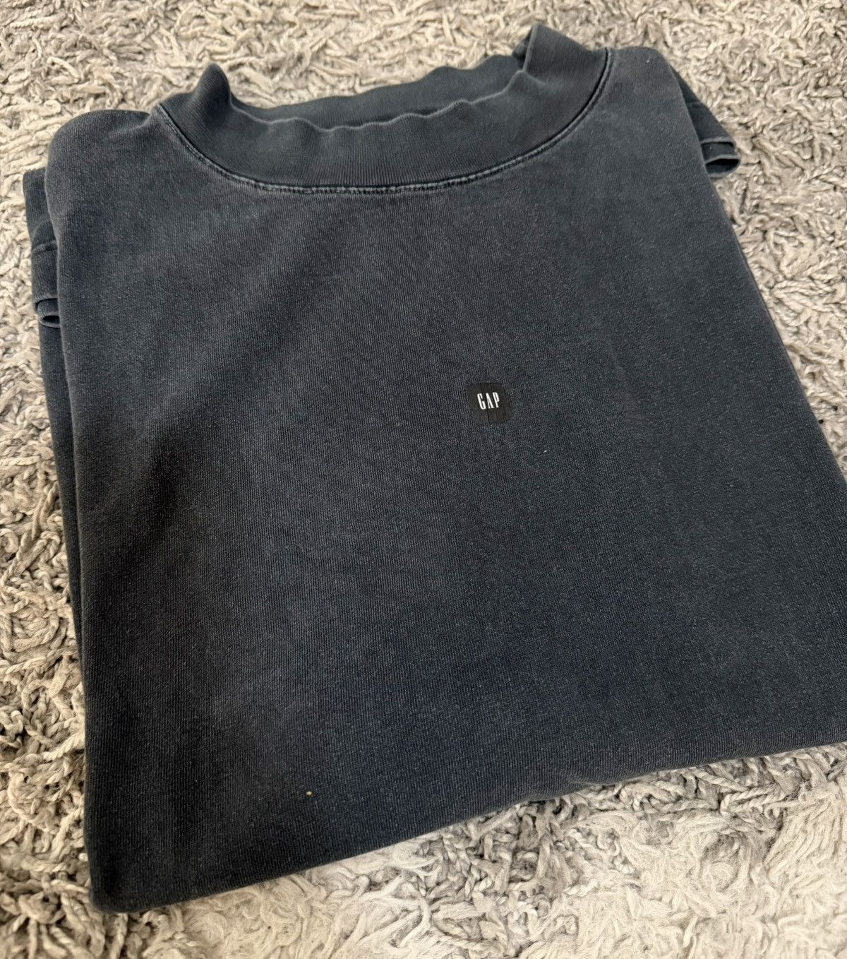 Gap YZY Gap Dove 3/4 Sleeve Shirt Dark Grey Size Large | Grailed