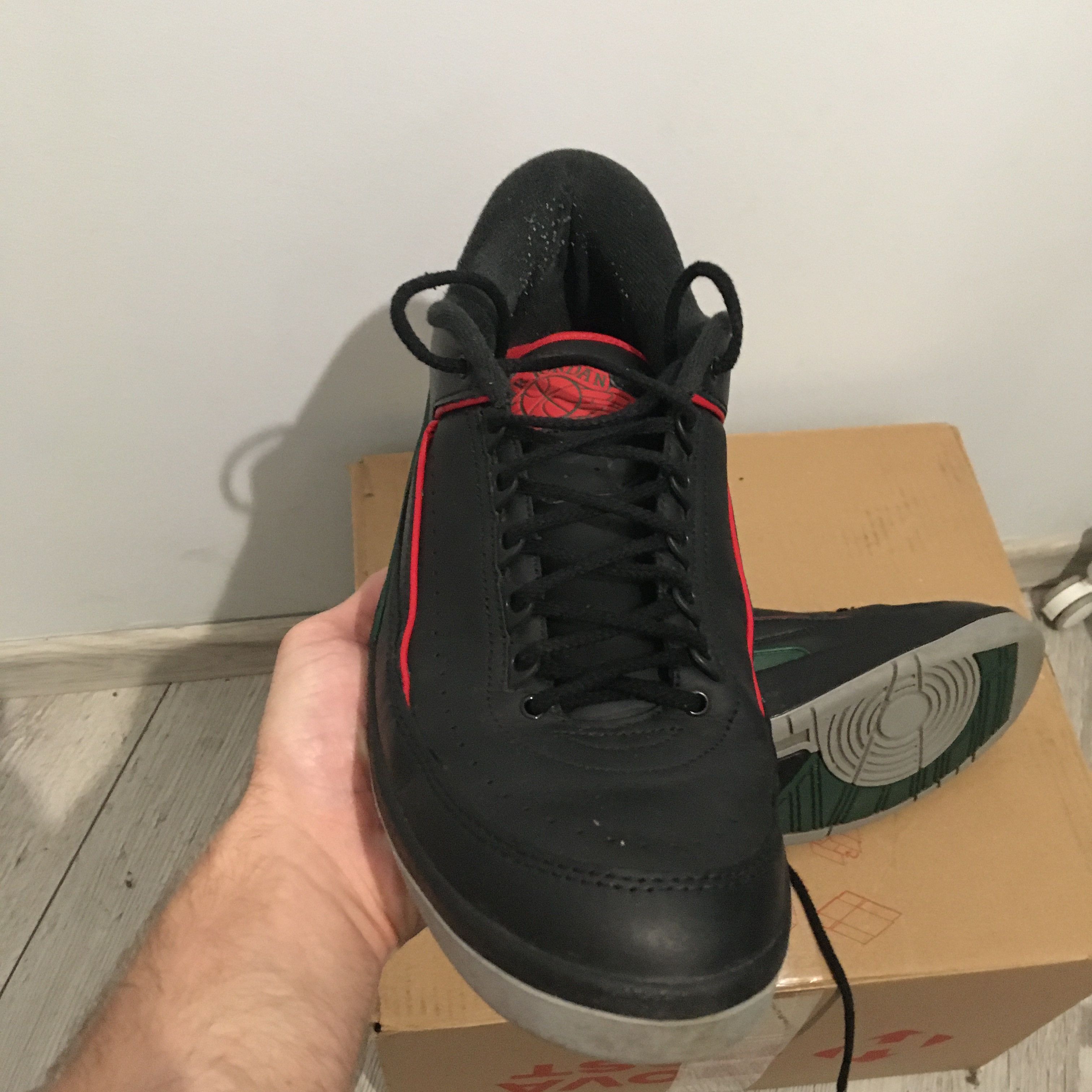 Jordan Brand Nike Air Jordan 2 Retro Low Christmas Size US 12 / EU 45 - 5 Thumbnail