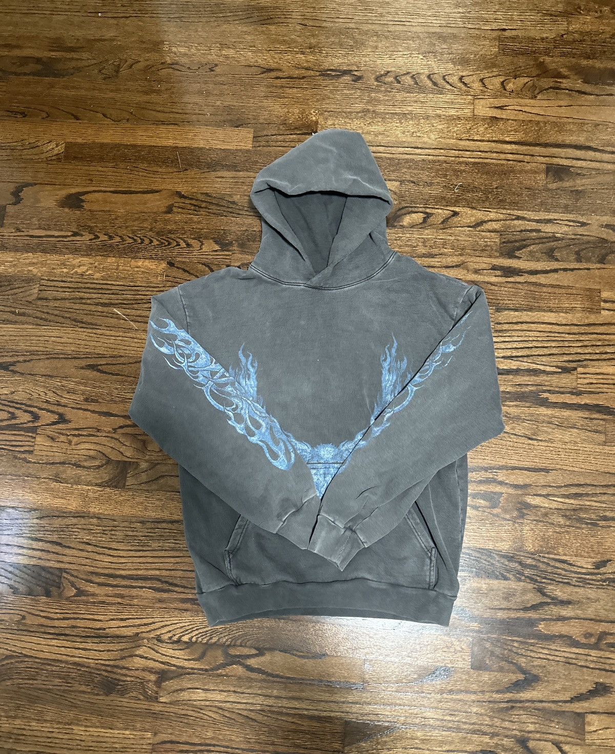 image of Basketcase Gallery “Moltres” Hoodie in Black, Men's (Size Large)