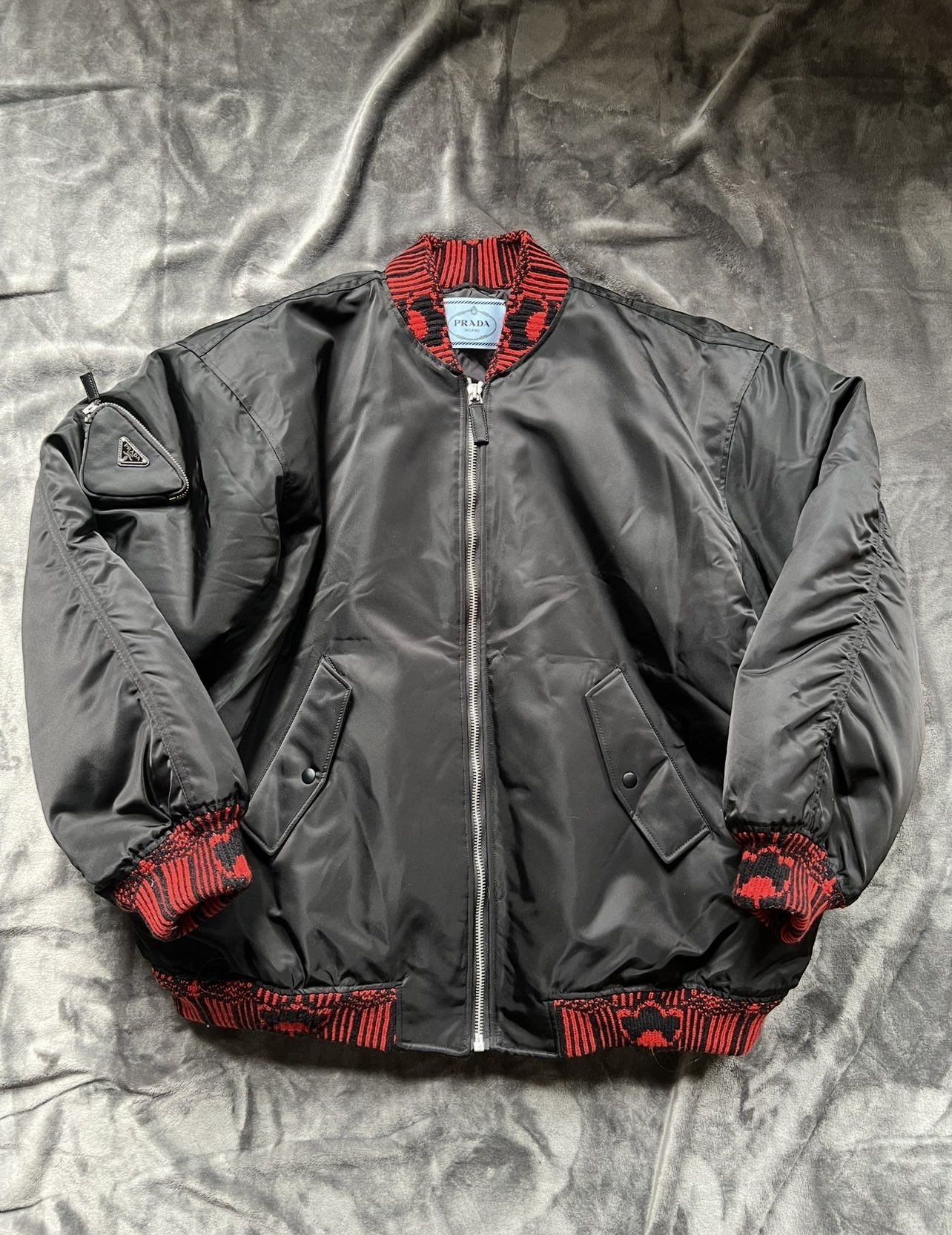 Prada Prada x Raf Simons Re-Nylon Bomber Size US M / EU 48-50 / 2 - 2 Thumbnail