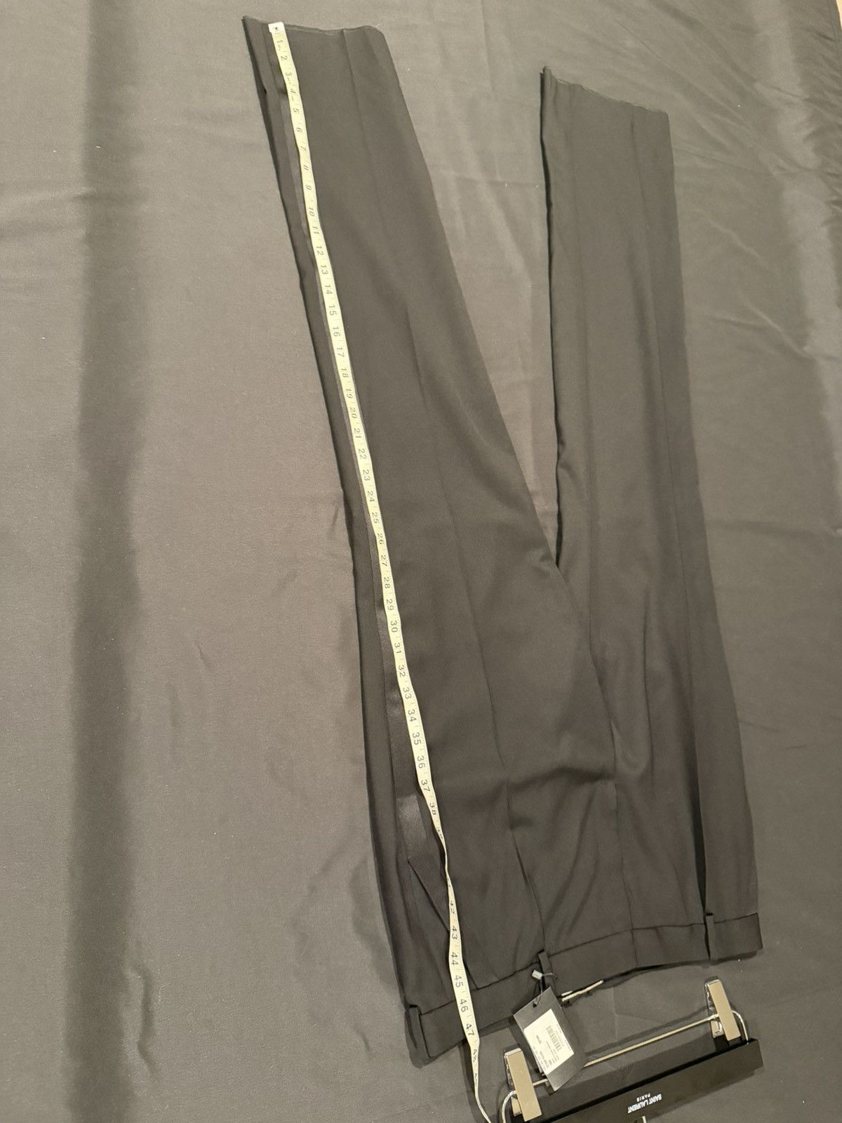 Saint Laurent Paris Saint laurent mens 2023 tuxedo dress pants. 52/36. $1950 Size US 36 / EU 52 - 4 Thumbnail
