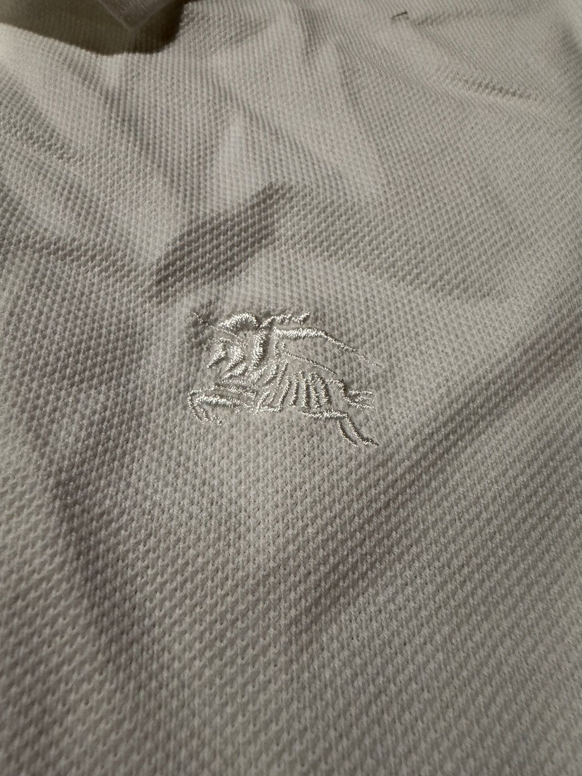 Burberry White Burberry Polo Size US S / EU 44-46 / 1 - 2 Thumbnail