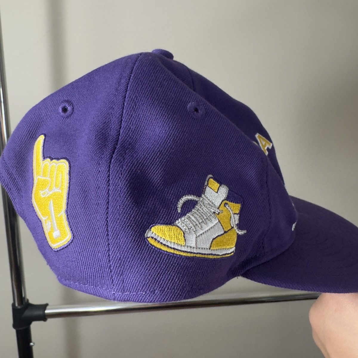 New Era LA Lakers NBA Finals snapback hat Size ONE SIZE - 3 Thumbnail
