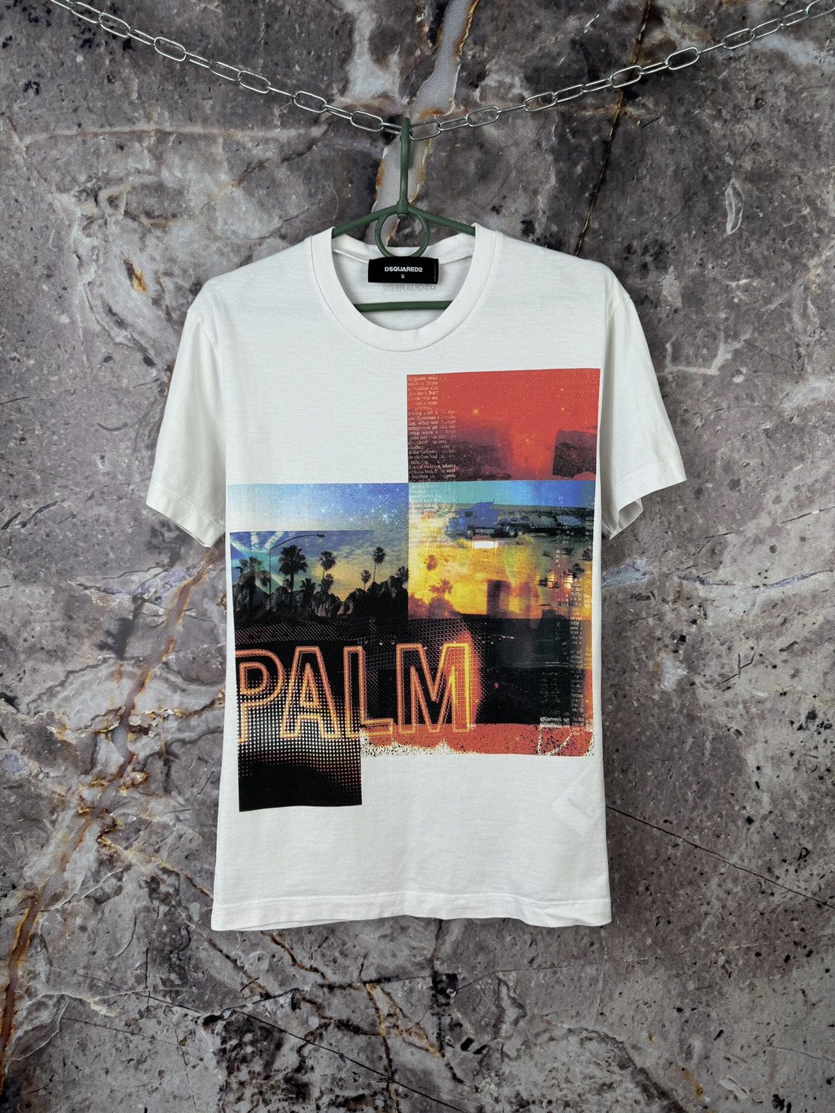 Dsquared2 Men’s Dsquared2 T-Shirt Palm Streetwear Size Small Size US S / EU 44-46 / 1 - 1 Thumbnail