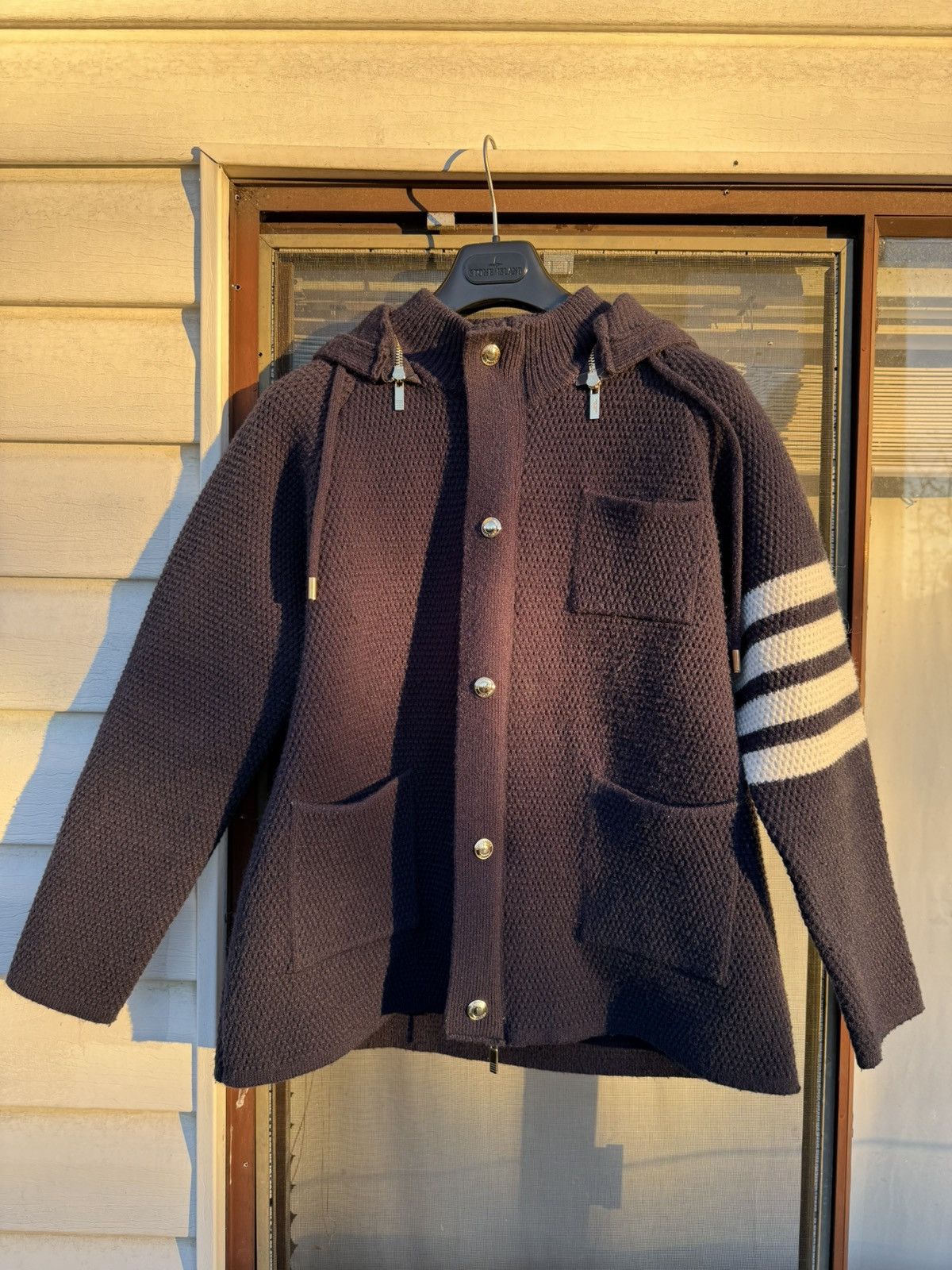 Thom Browne Thom Browne Wool Jacket Italy Unisex M-L Size US M / EU 48-50 / 2 - 1 Thumbnail