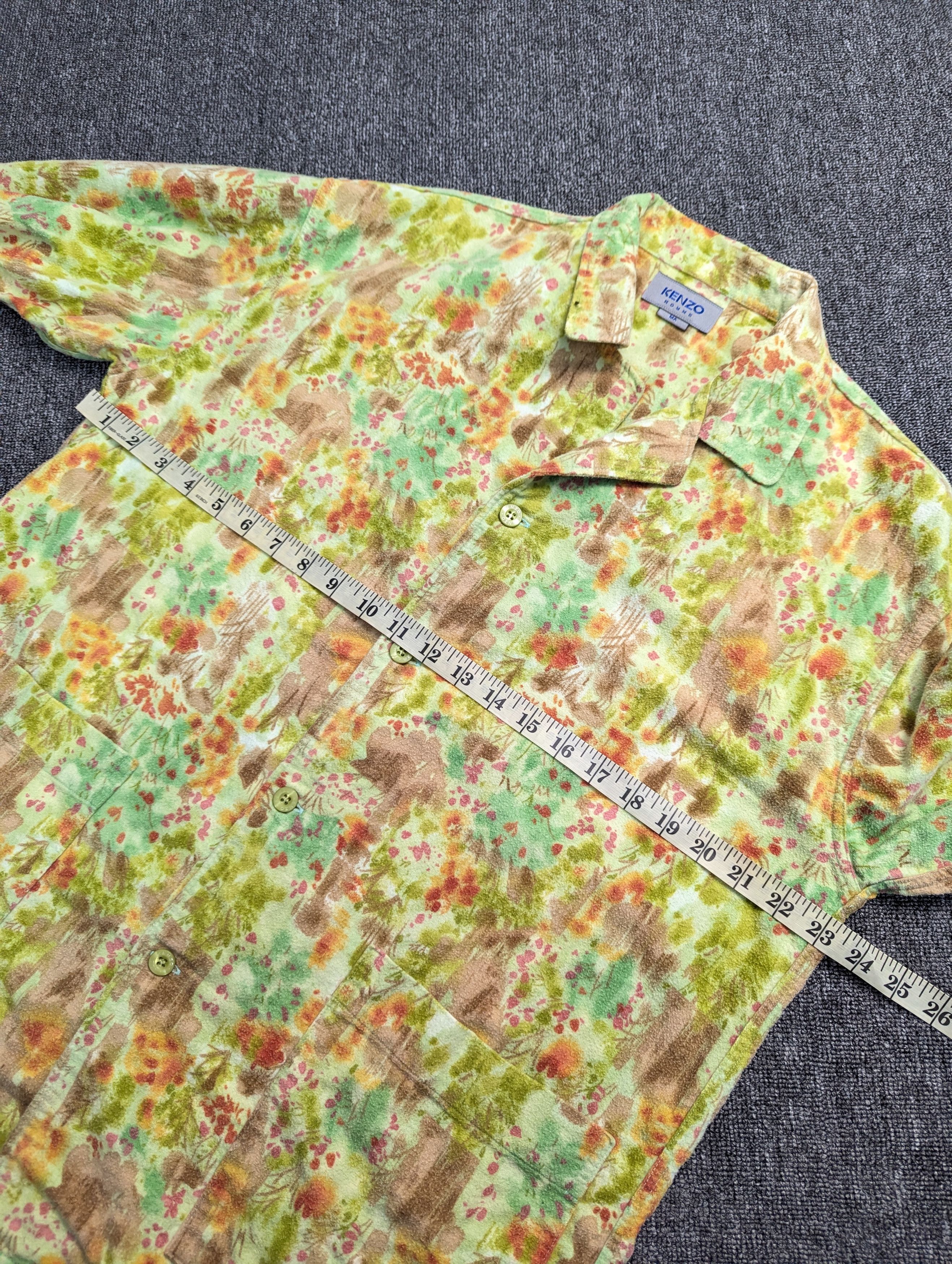 Kenzo Vintage Kenzo Homme Button Ups Printed Jacket Size US M / EU 48-50 / 2 - 12 Thumbnail