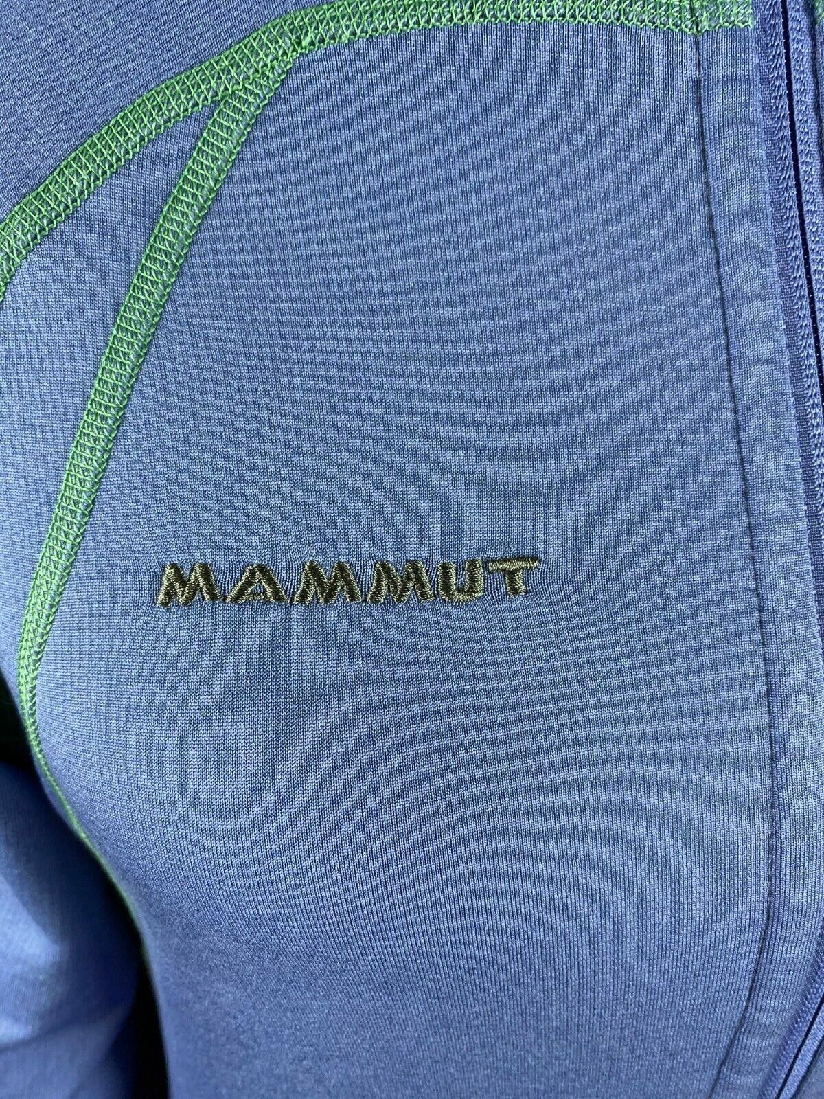 Mammut Mammut Swiss Design Blue High Neck Full Zip Sweater Size M Size M / US 6-8 / IT 42-44 - 4 Thumbnail