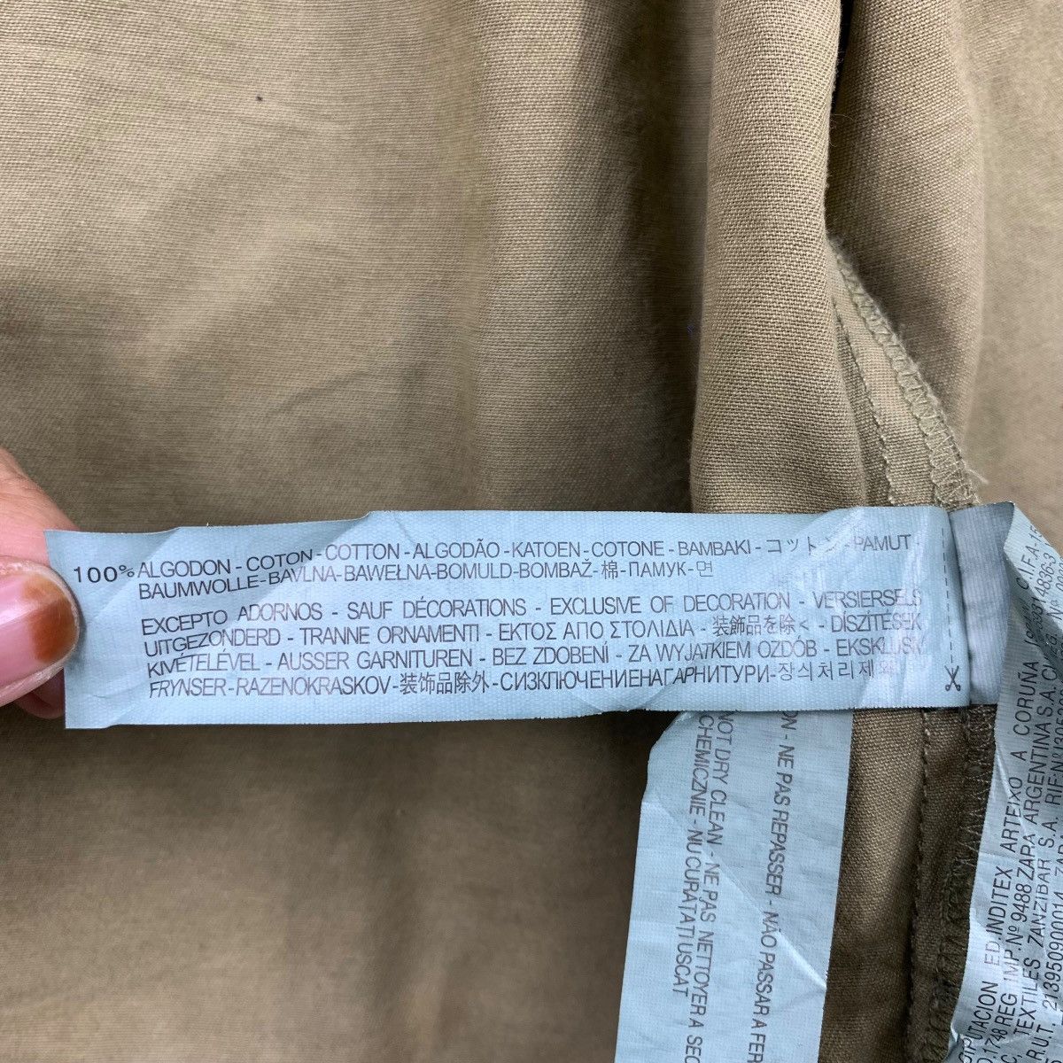 Japanese Brand × Zara ZARA Trafaluc Japanese Brand Casualwear Camouflage Shirts Size US XS / EU 42 / 0 - 8 Thumbnail