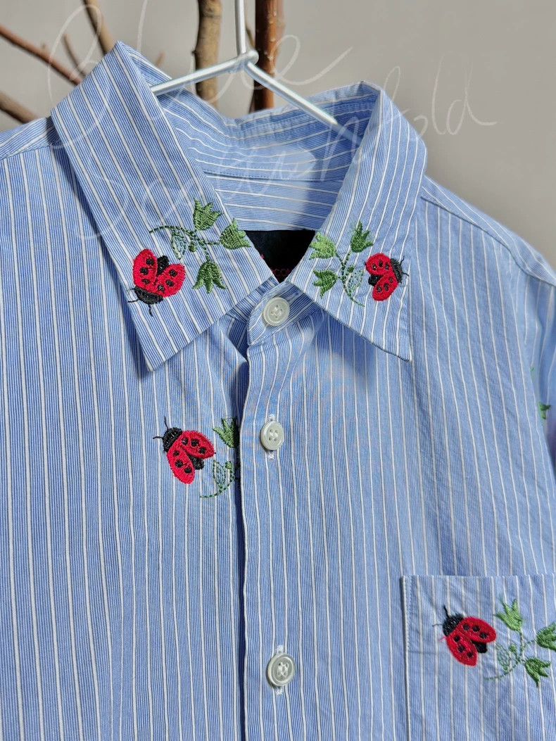 Comme des Garcons Comme Des Garcons Ladybug shirt Size S / US 4 / IT 40 - 2 Thumbnail