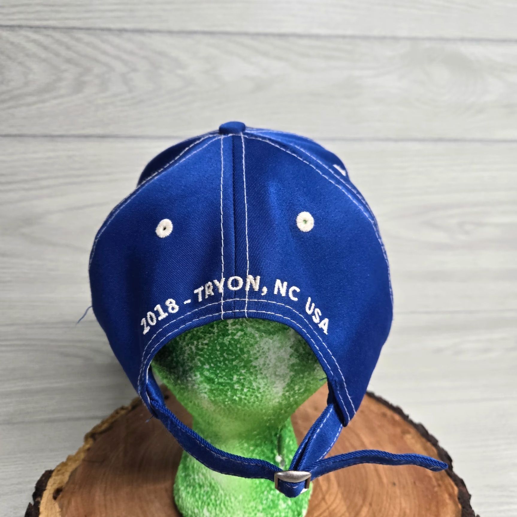 Vintage VINTAGE North Carolina Horse Ball Cap Hat Adult Adjustable Blue Cotton Country 2018 Unisex Size ONE SIZE - 4 Thumbnail