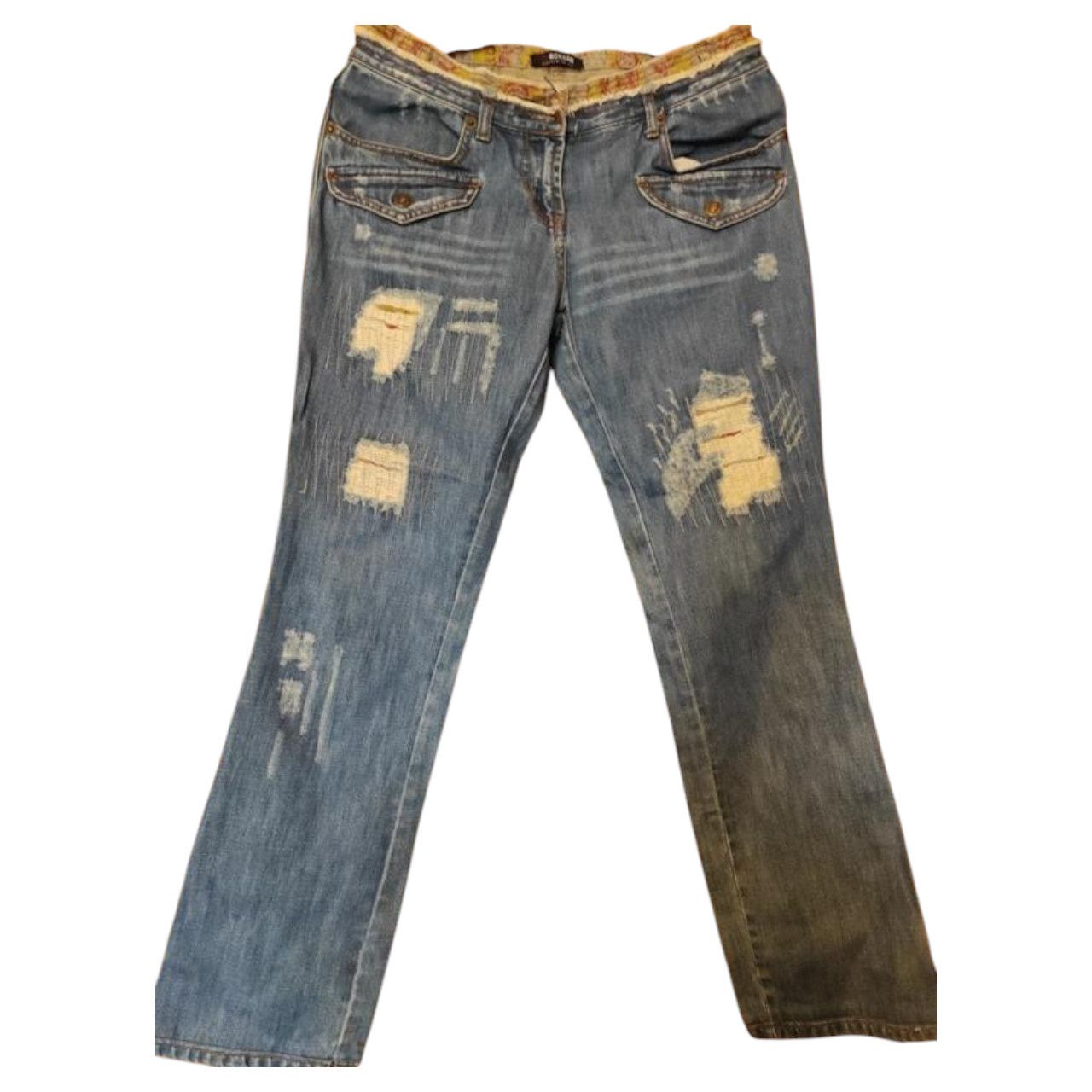 Morgan De Toi Morgan De toi distressed jeans low rise sz M Size 32" / US 10 / IT 46 - 1 Thumbnail