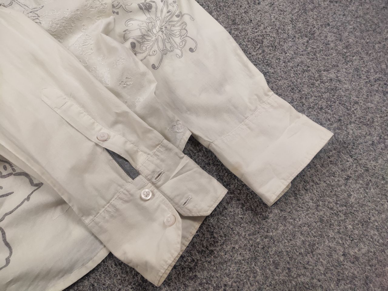 ESPIRIT Esprit Vintage Y2K Style embroidered flower Buttons shirt Size XL / US 12-14 / IT 48-50 - 9 Thumbnail