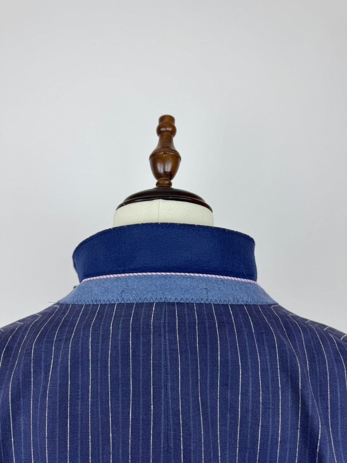 Marks & Spencer Mark&Spencer NOVA Luxury Fides Italian Fabric Linen Blazer Size 44R - 8 Thumbnail