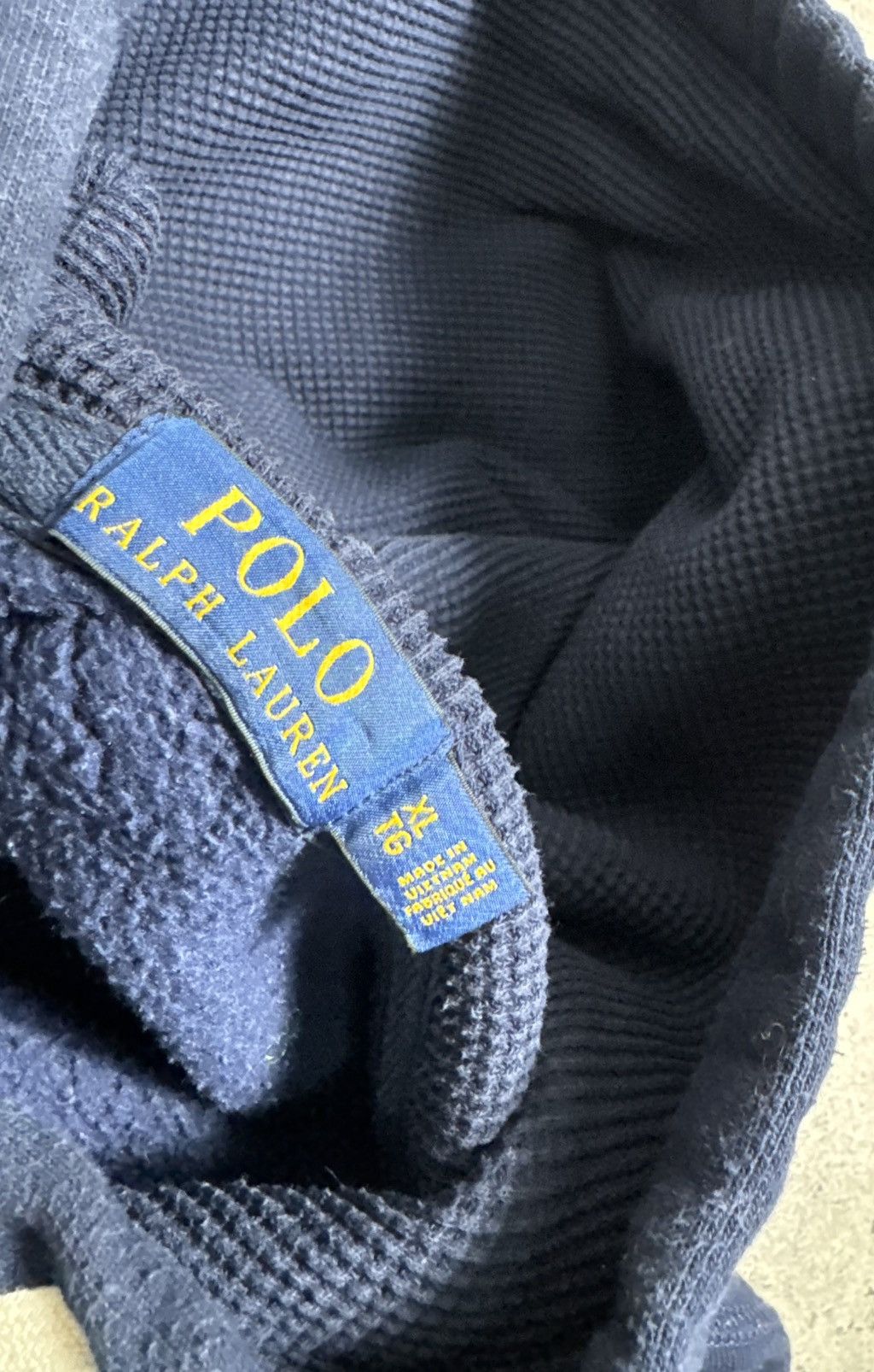 Polo Ralph Lauren Polo Ralph Lauren Navy Full Zip Hoodie PRL Size XL Size US XL / EU 56 / 4 - 7 Thumbnail