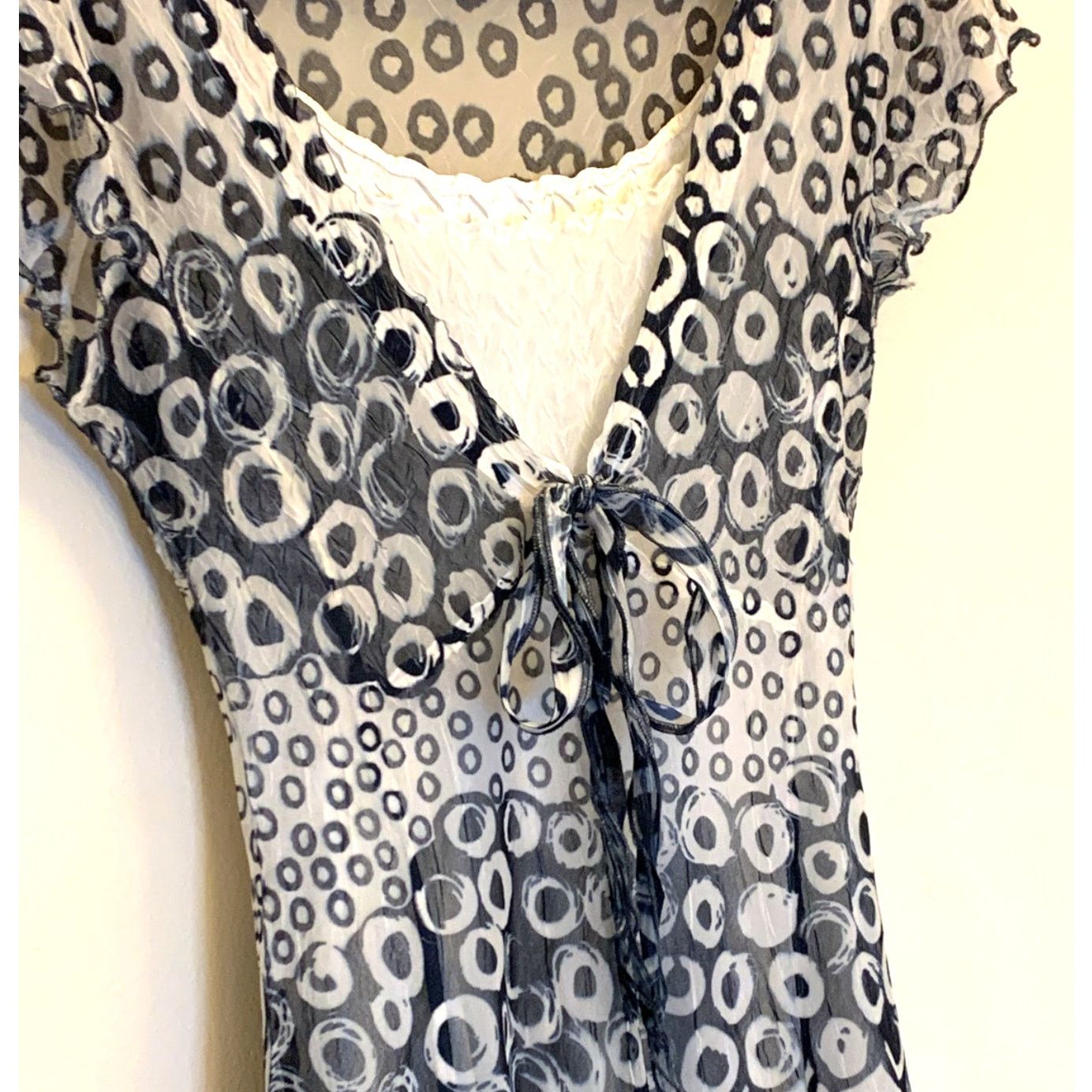 Other KOMAROV 2-pc Women's Crinkle Texture Cap Sleeve Dress Size M Size M / US 6-8 / IT 42-44 - 2 Thumbnail