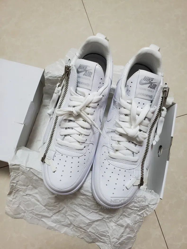 Acronym Acronym Pure white utility sneakers Size US 8 / EU 41 - 4 Thumbnail