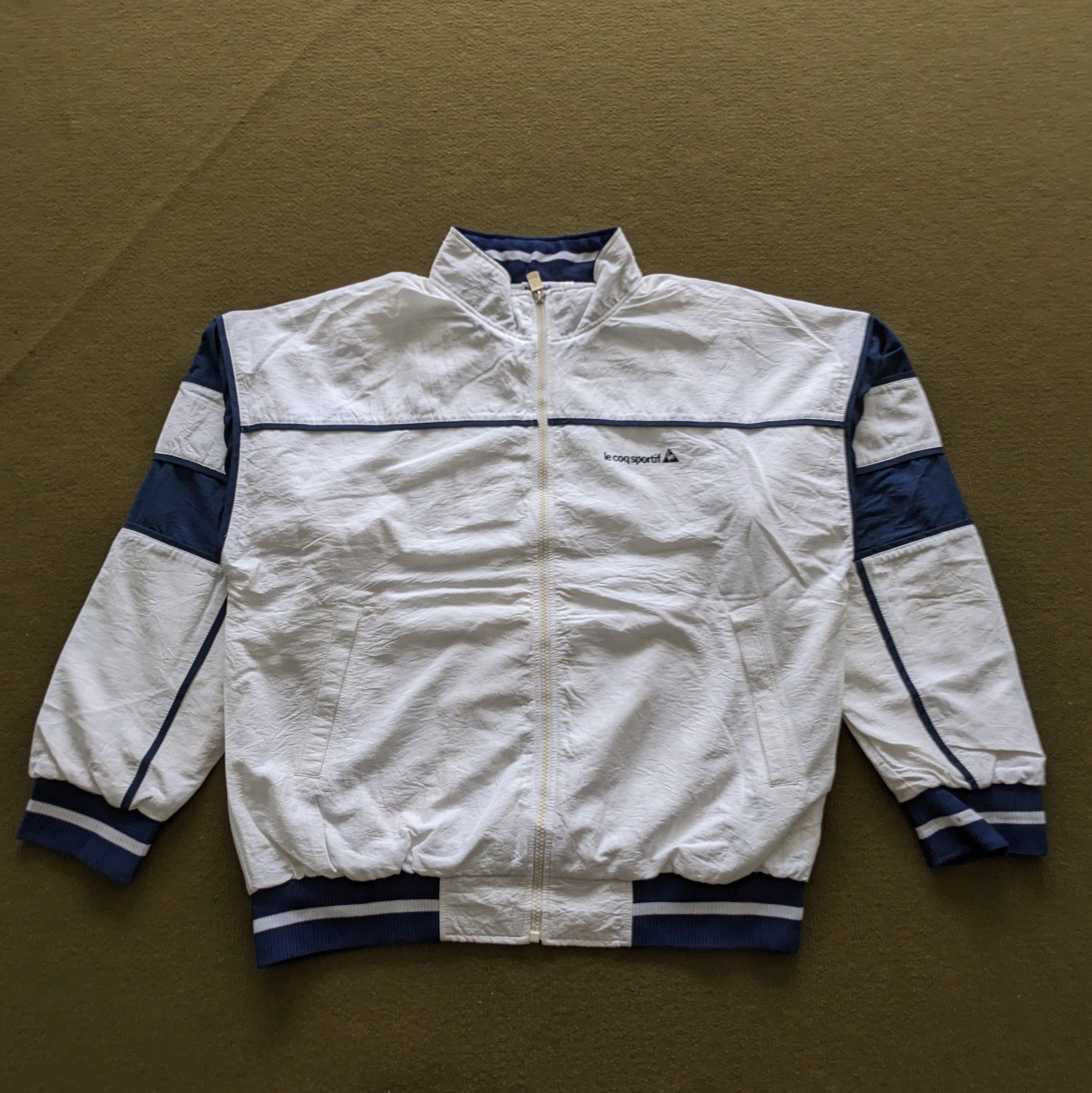 Le Coq Sportif Vintage Le Coq Sportif Windbreaker Jacket Size US L / EU 52-54 / 3 - 3 Thumbnail