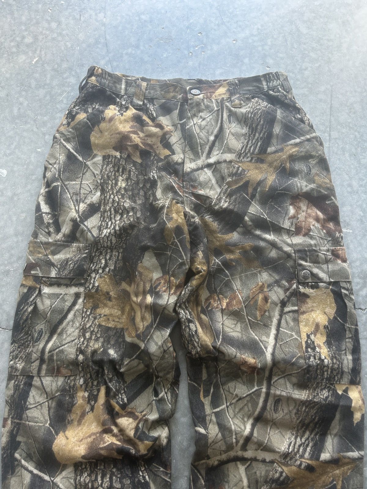 Realtree × Vintage × Woolrich Woolen Mills Vintage Y2K Woolrich Realtree Camo Cargo Pants Size US 31 - 2 Thumbnail