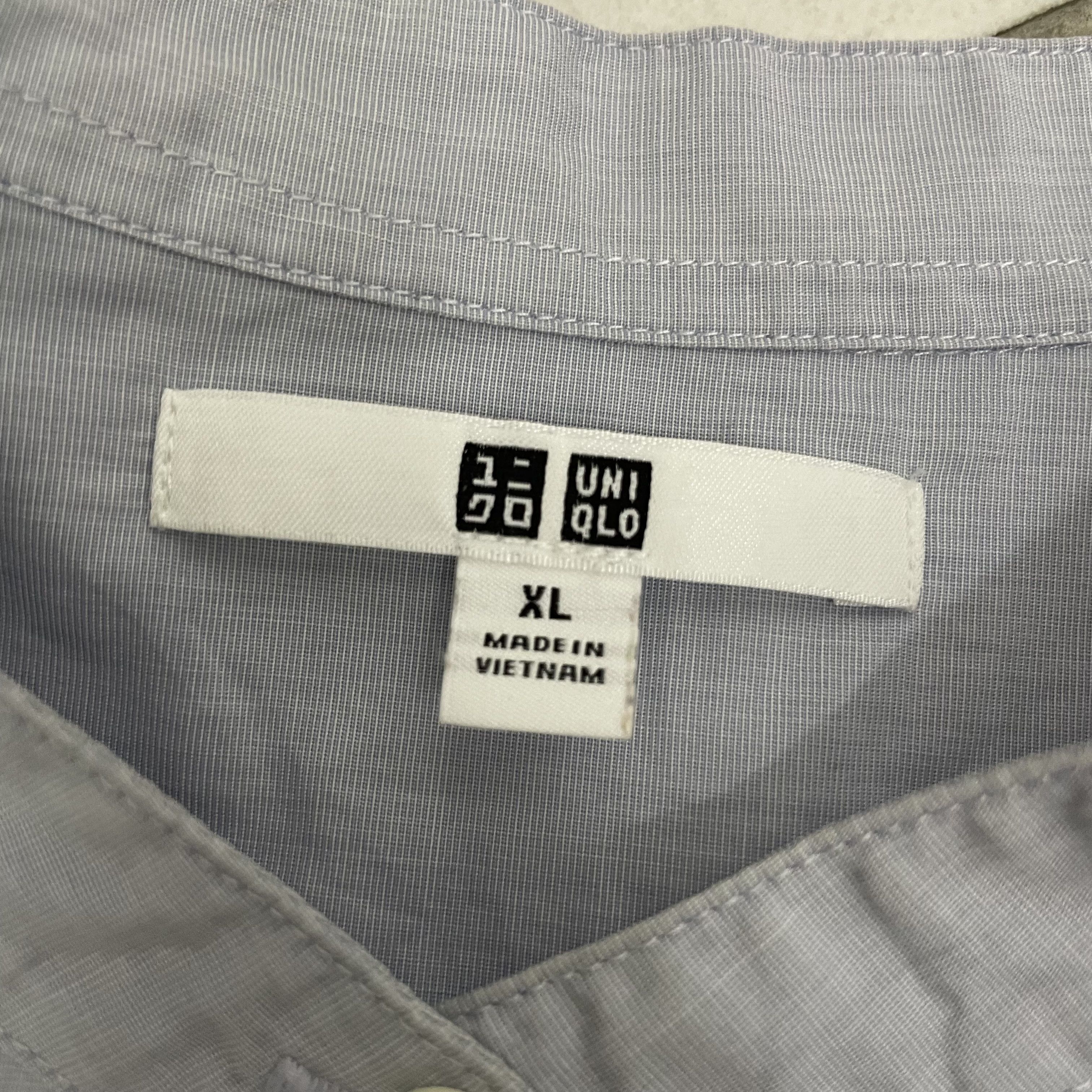 Japanese Brand × Uniqlo ⭐️SALE⭐️ [XL] UNIQLO MANDARIN COLLAR SHIRT Size XL / US 12-14 / IT 48-50 - 4 Thumbnail