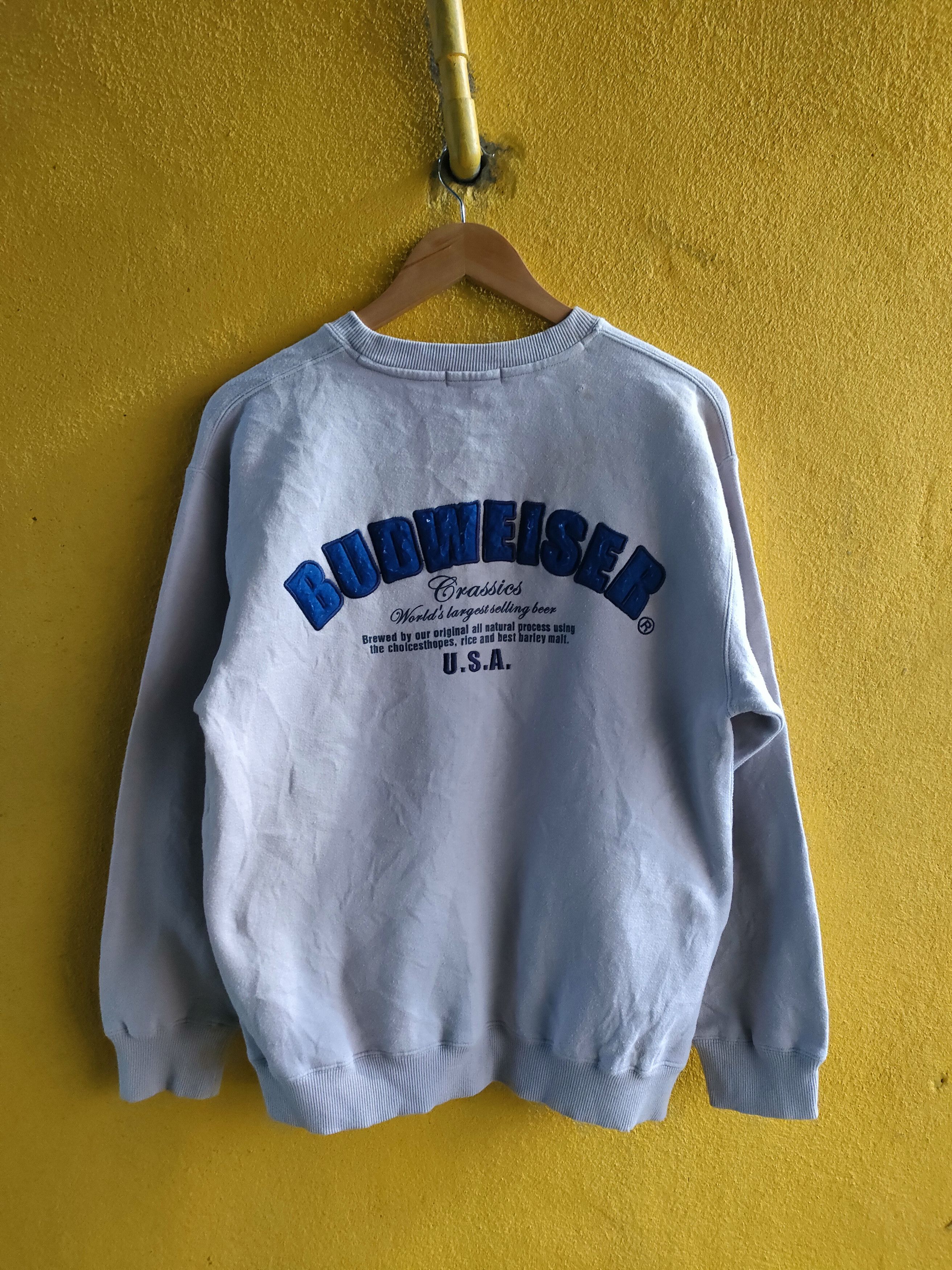 Budweiser × Vintage Vintage Budweiser Sweatshirt Size US M / EU 48-50 / 2 - 1 Thumbnail