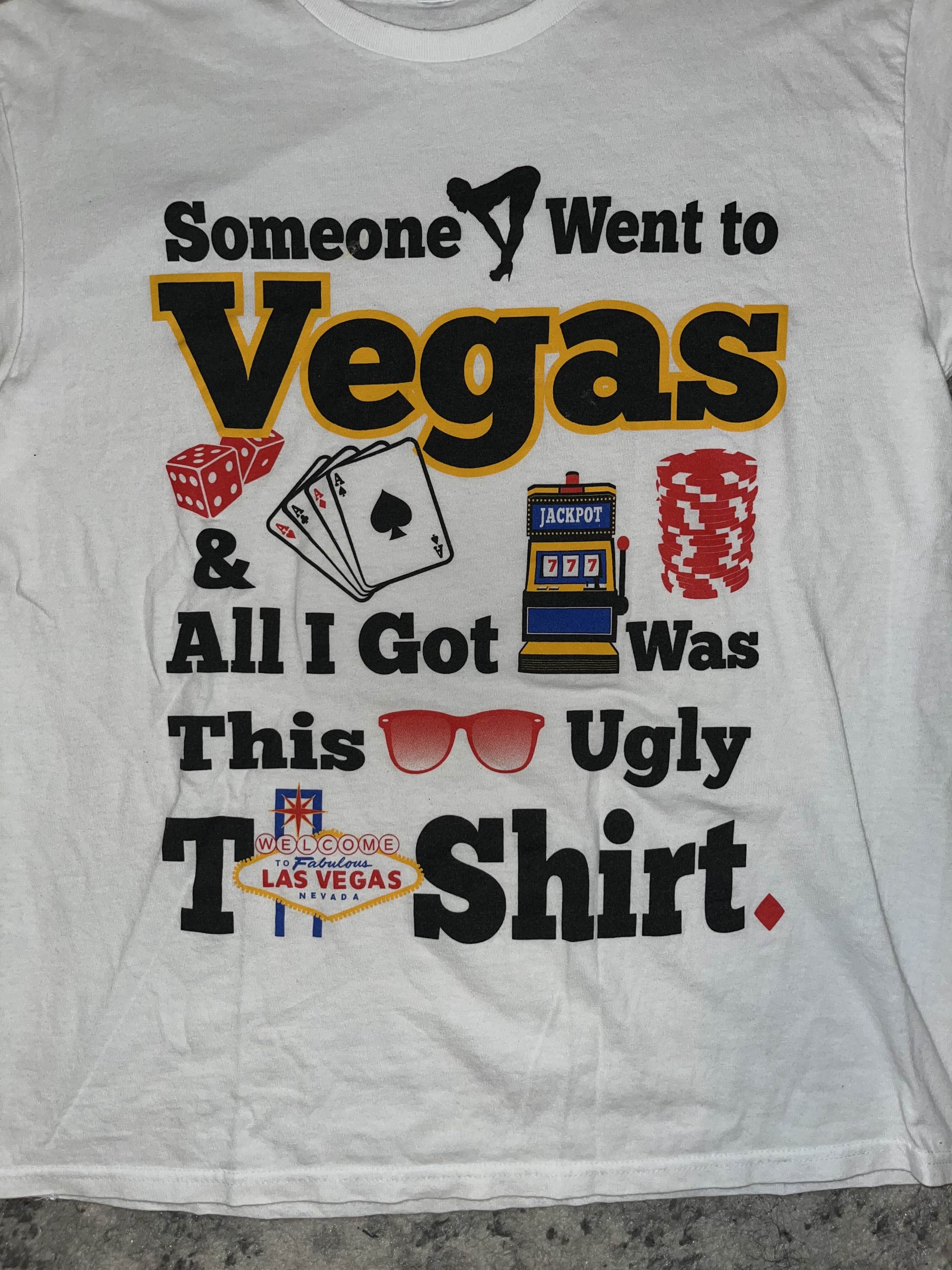 Vintage Vintage Y2K Las Vegas Gambling Shirt Size US L / EU 52-54 / 3 - 2 Thumbnail