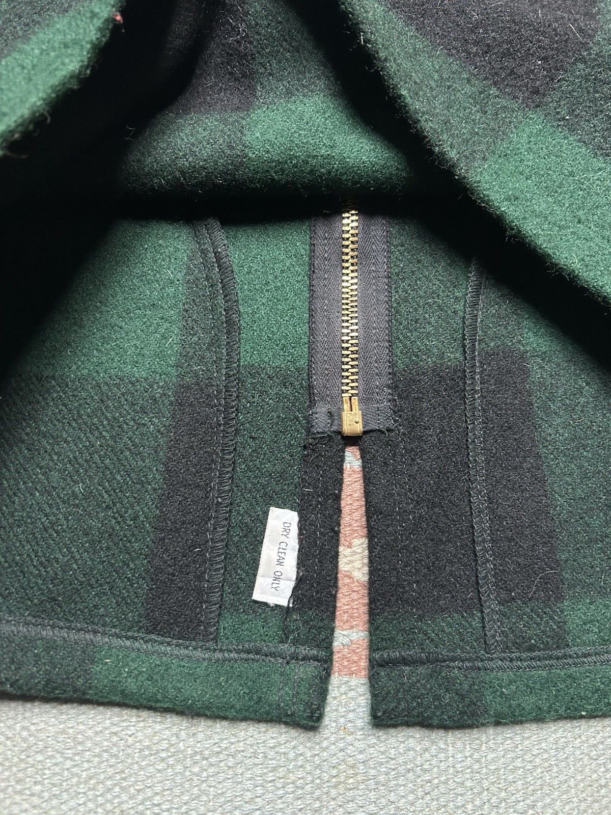 Vintage 1960s LL Bean mackinaw jacket cape cruiser buffalo plaid M Size US M / EU 48-50 / 2 - 8 Thumbnail