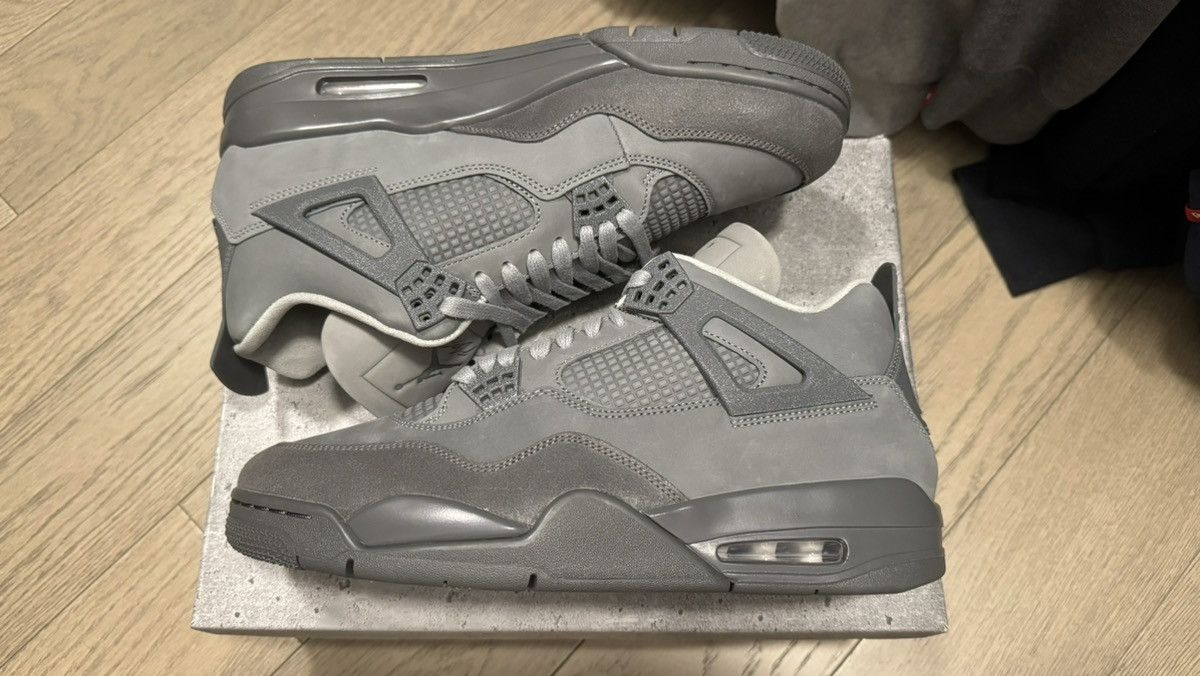 Jordan Brand × Nike NEW NEVER WORN Air Jordan 4 ‘Paris Olympic’/‘Wet Cement’ Size US 12 / EU 45 - 3 Thumbnail