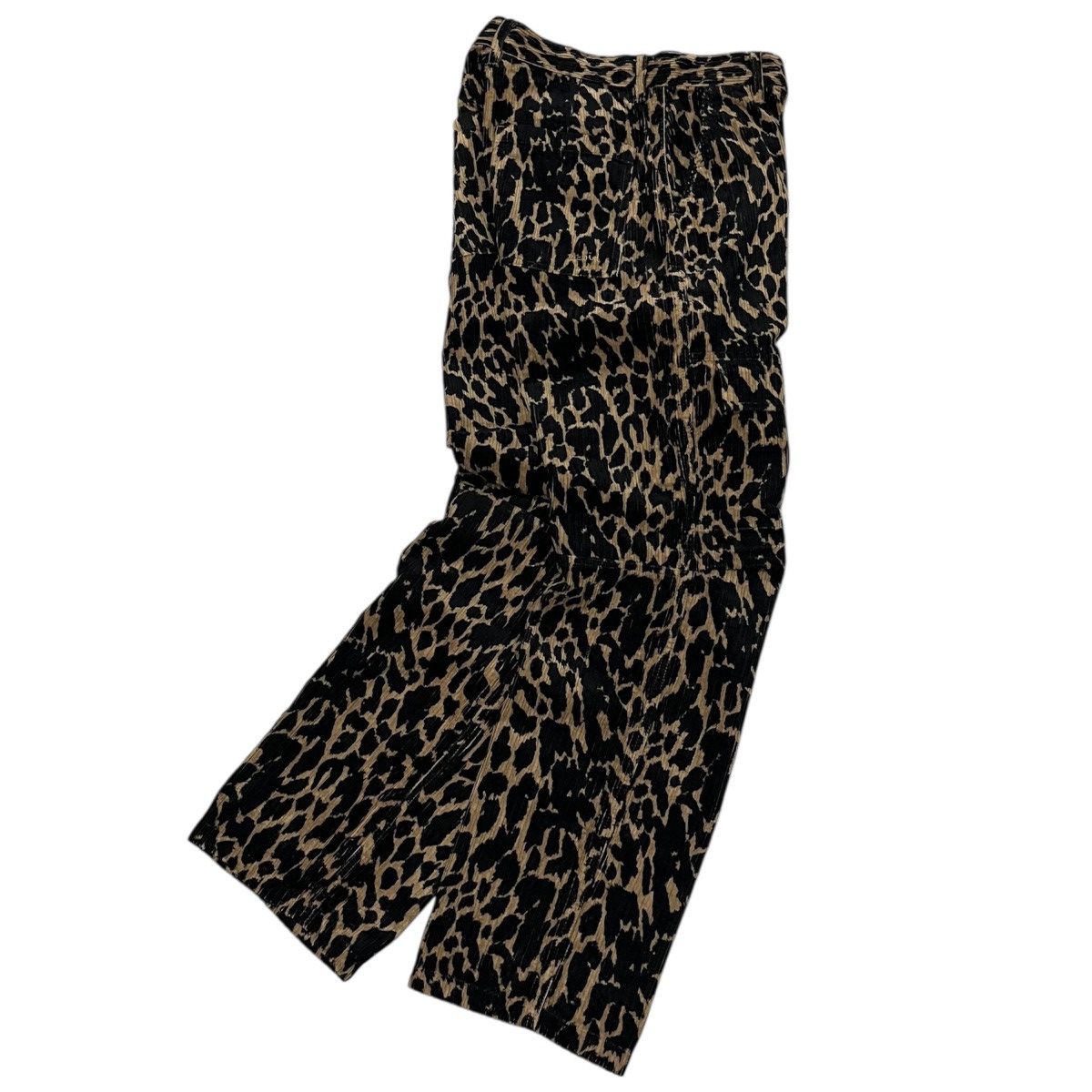 Japanese Brand X-GIRL Cargo Pocket Leopard Corduroy Pant Size US 26 / EU 42 - 1 Thumbnail
