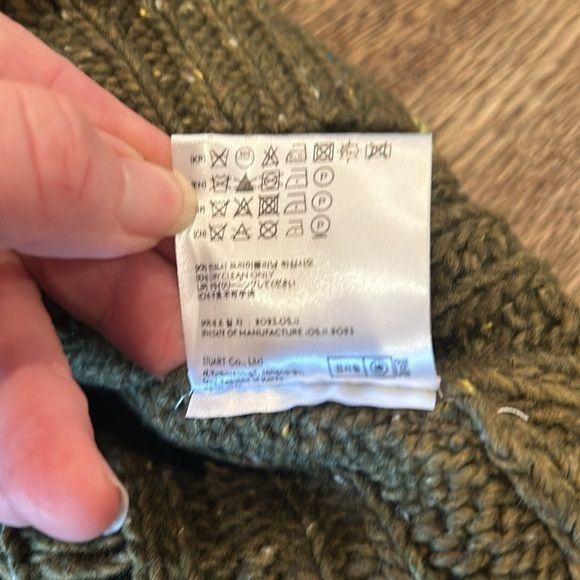 Andersson Bell NEW SSENSE ANDERSSON BELL Khaki Nep Cardigan large Size L / US 10 / IT 46 - 8 Thumbnail