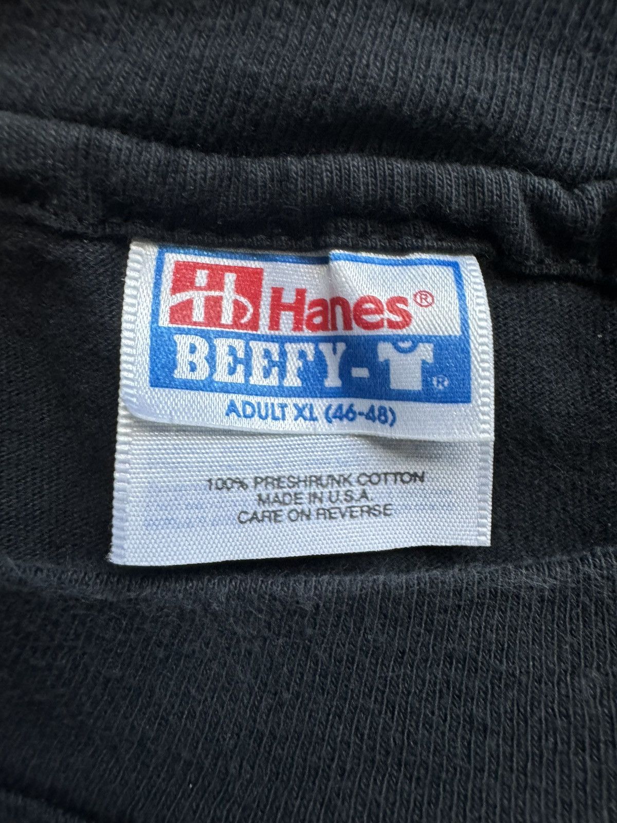 Hanes Hanes Beefy Single Stitch Air Force Reserve Shirt Size US XL / EU 56 / 4 - 4 Thumbnail