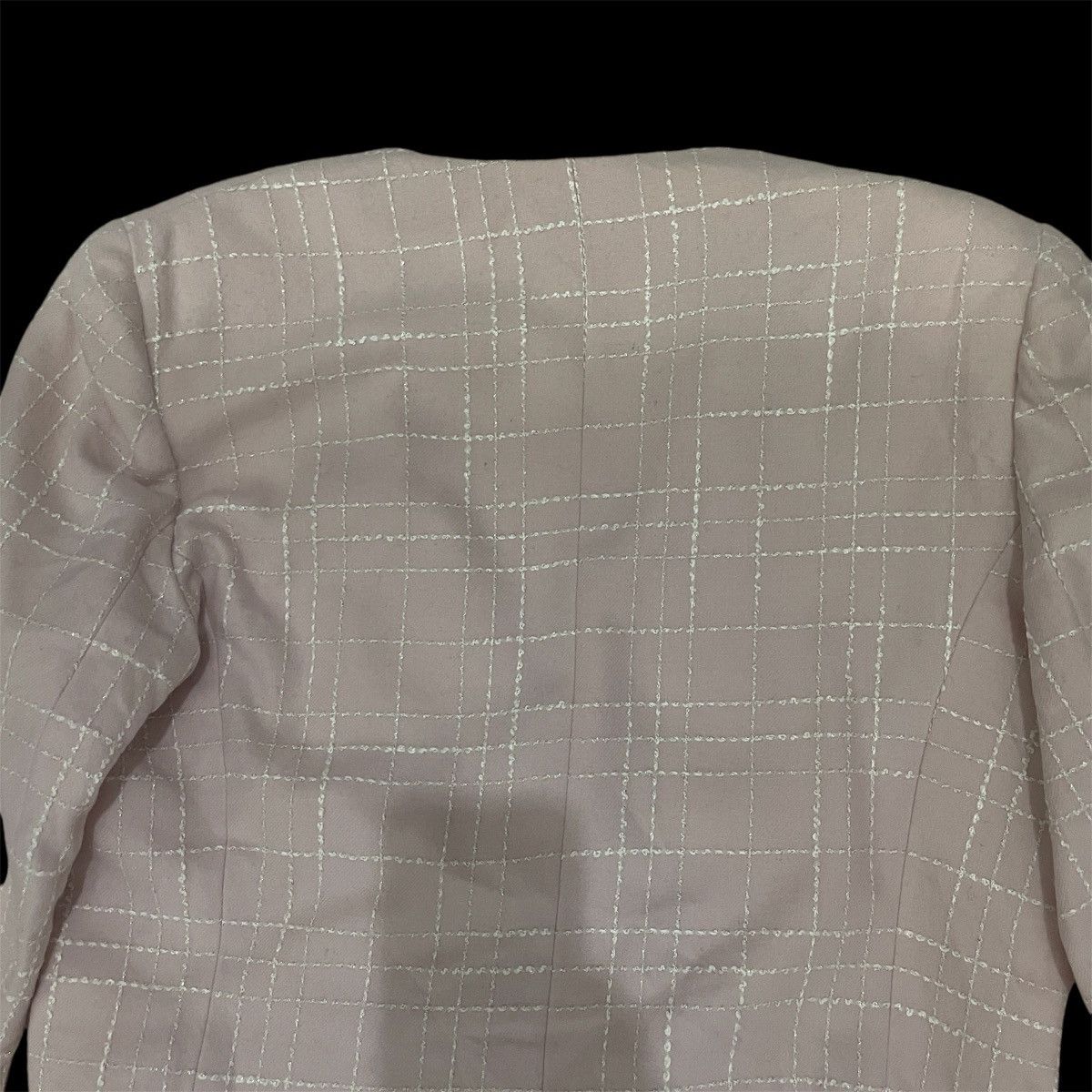 Courreges Vintage Courreges Paris Tweed Jacket Size L / US 10 / IT 46 - 10 Thumbnail