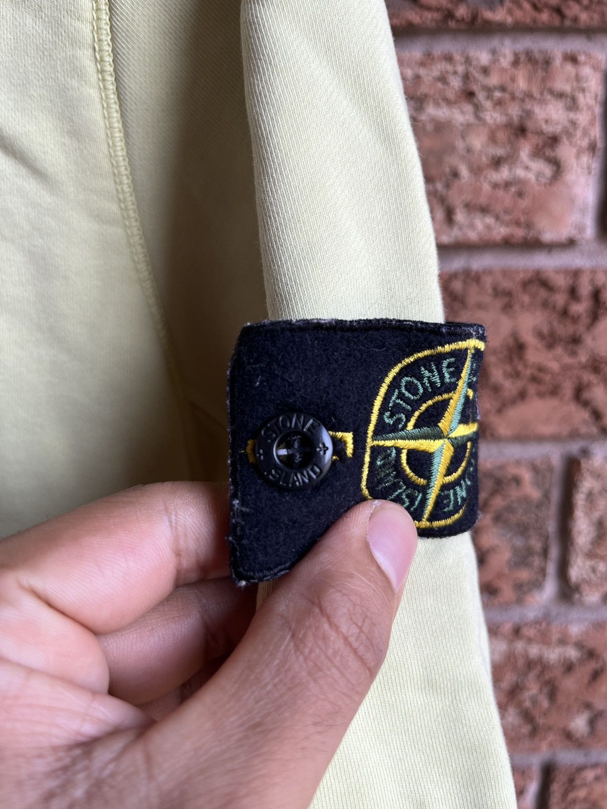 Stone Island Stone Island Patch Hoodie Sz S Size US S / EU 44-46 / 1 - 4 Thumbnail