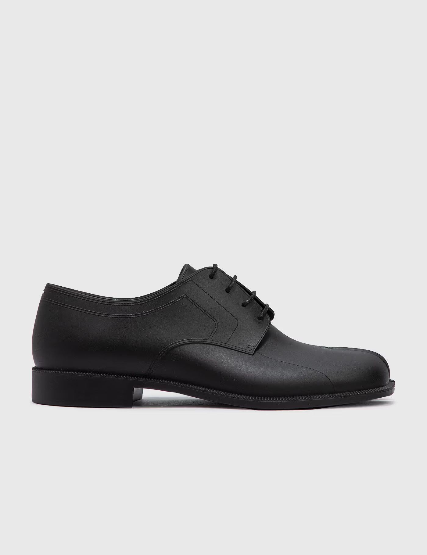 Maison Margiela o1w1db11225 Tabi Lace-Up Shoes in Black Size US 12 / EU 45 - 1 Thumbnail