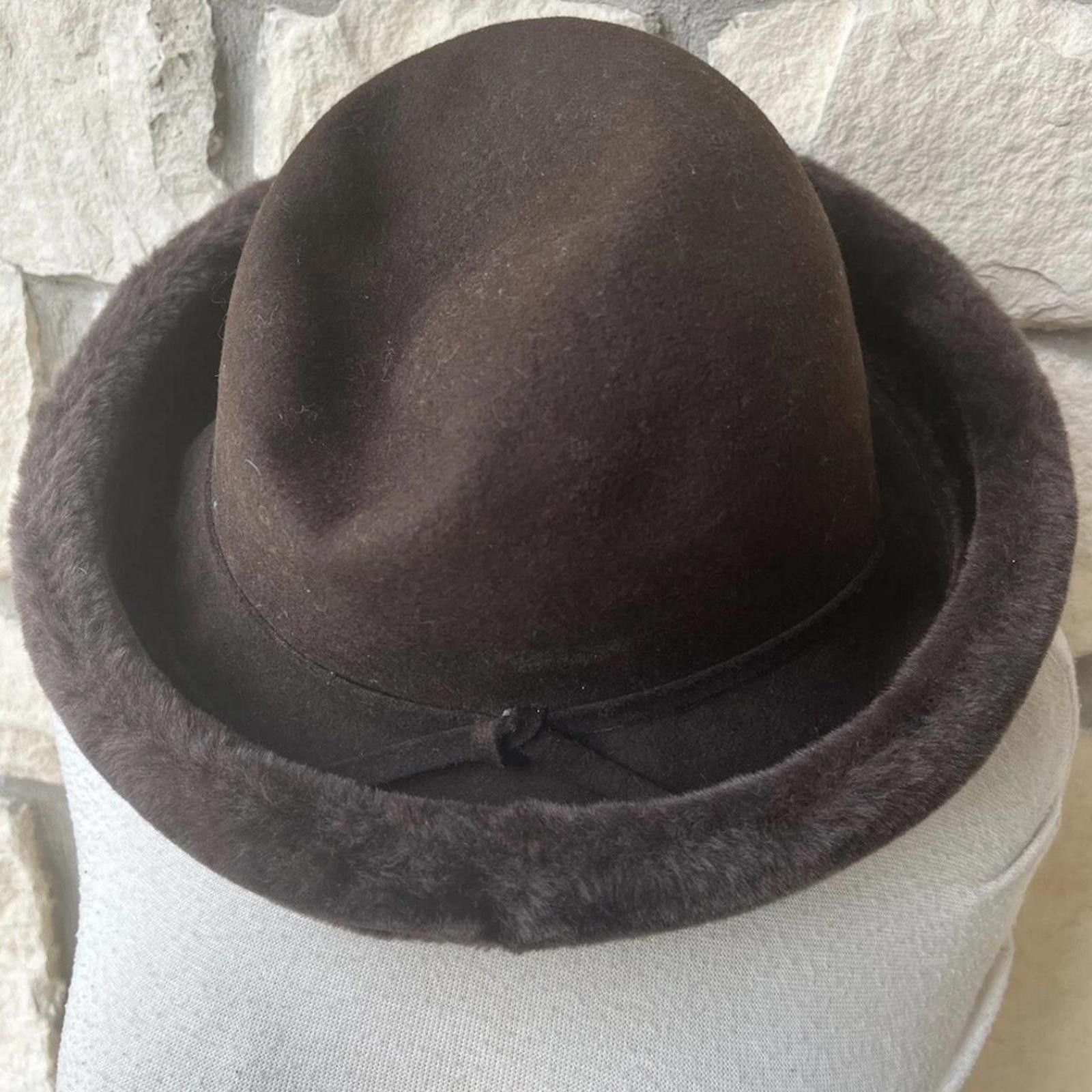 Other Betmar wool felt hat 100% wool felt hat fair fur vintage Size ONE SIZE - 1 Thumbnail