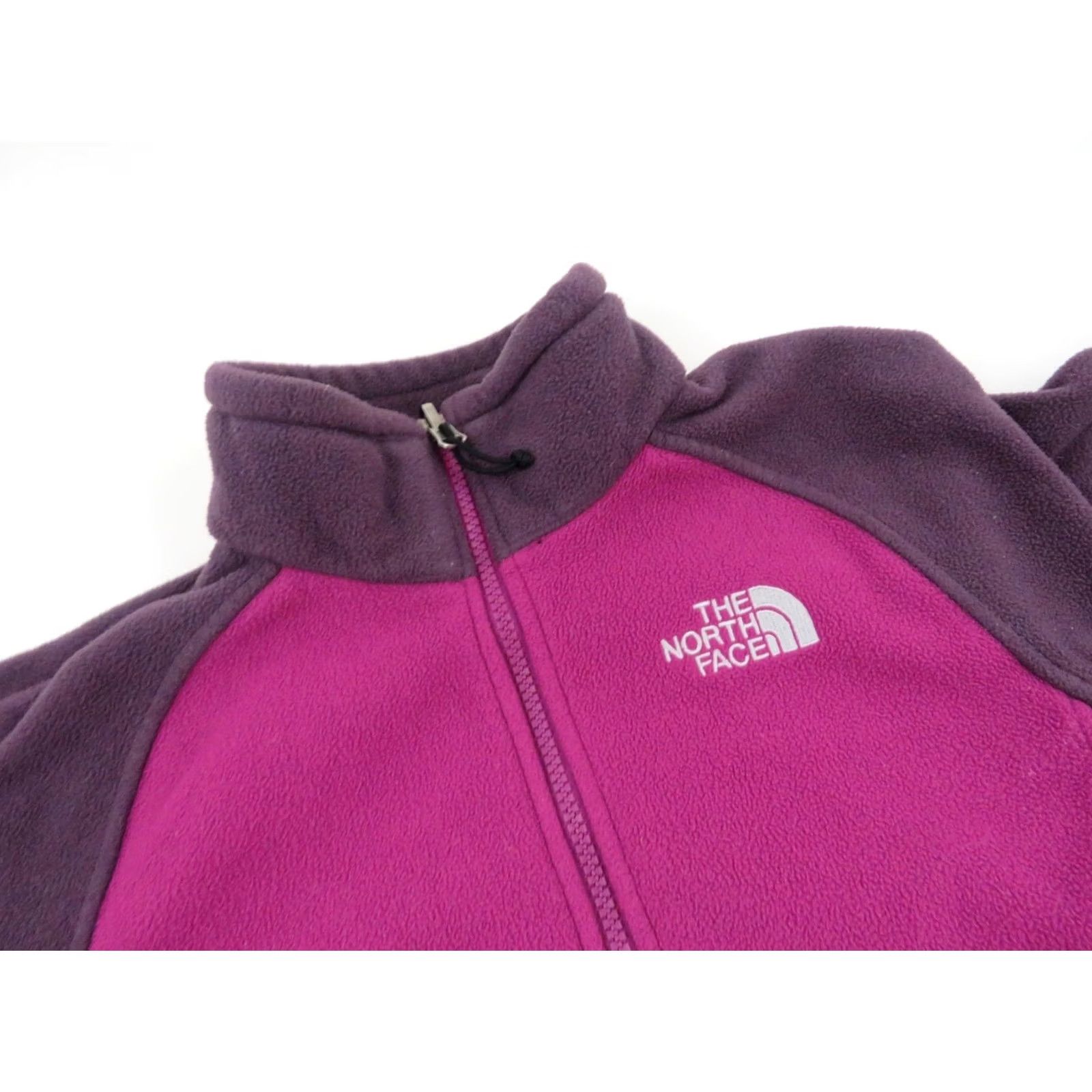 The North Face The North Face Fleece Jacket Womens Small Pink Purple Denali Full Zip Coat Size S / US 4 / IT 40 - 4 Thumbnail