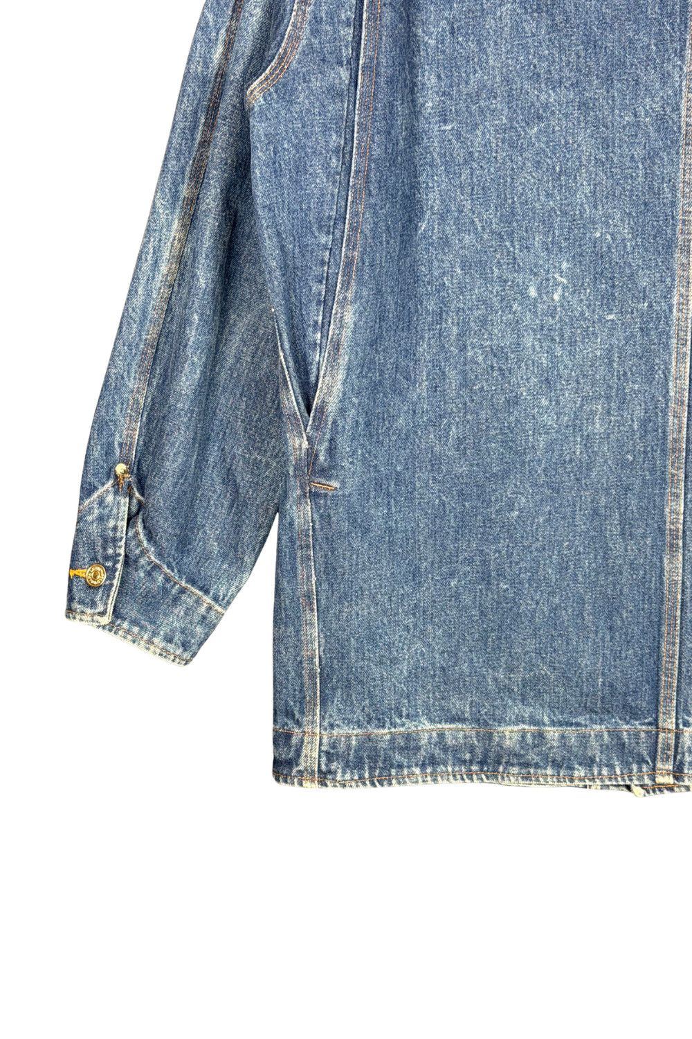 Polo Ralph Lauren Vintage Polo Ralph Lauren Denim Chore Jacket FW91 Workwear Size US S / EU 44-46 / 1 - 11 Thumbnail