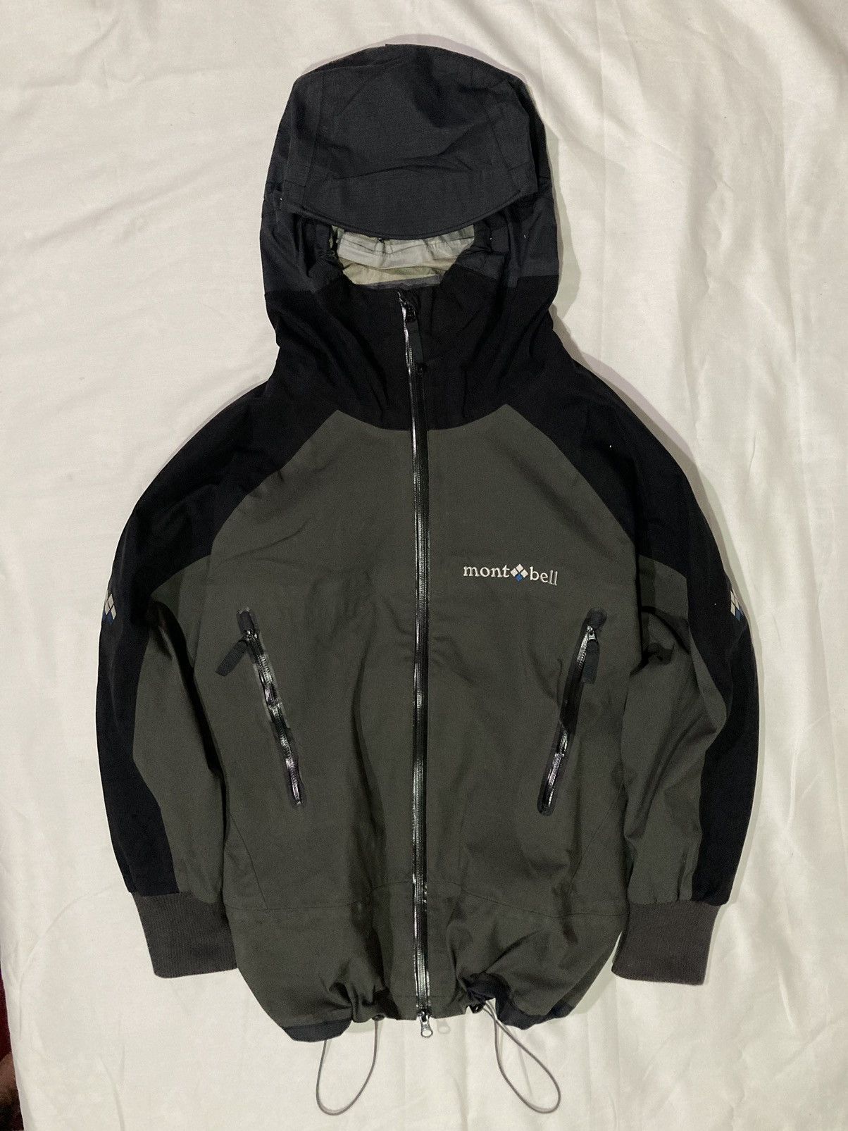 Image of Goretex x Montbell Y2K Montbell Shell Jacket Twotone in Black, Men's (Size Small)