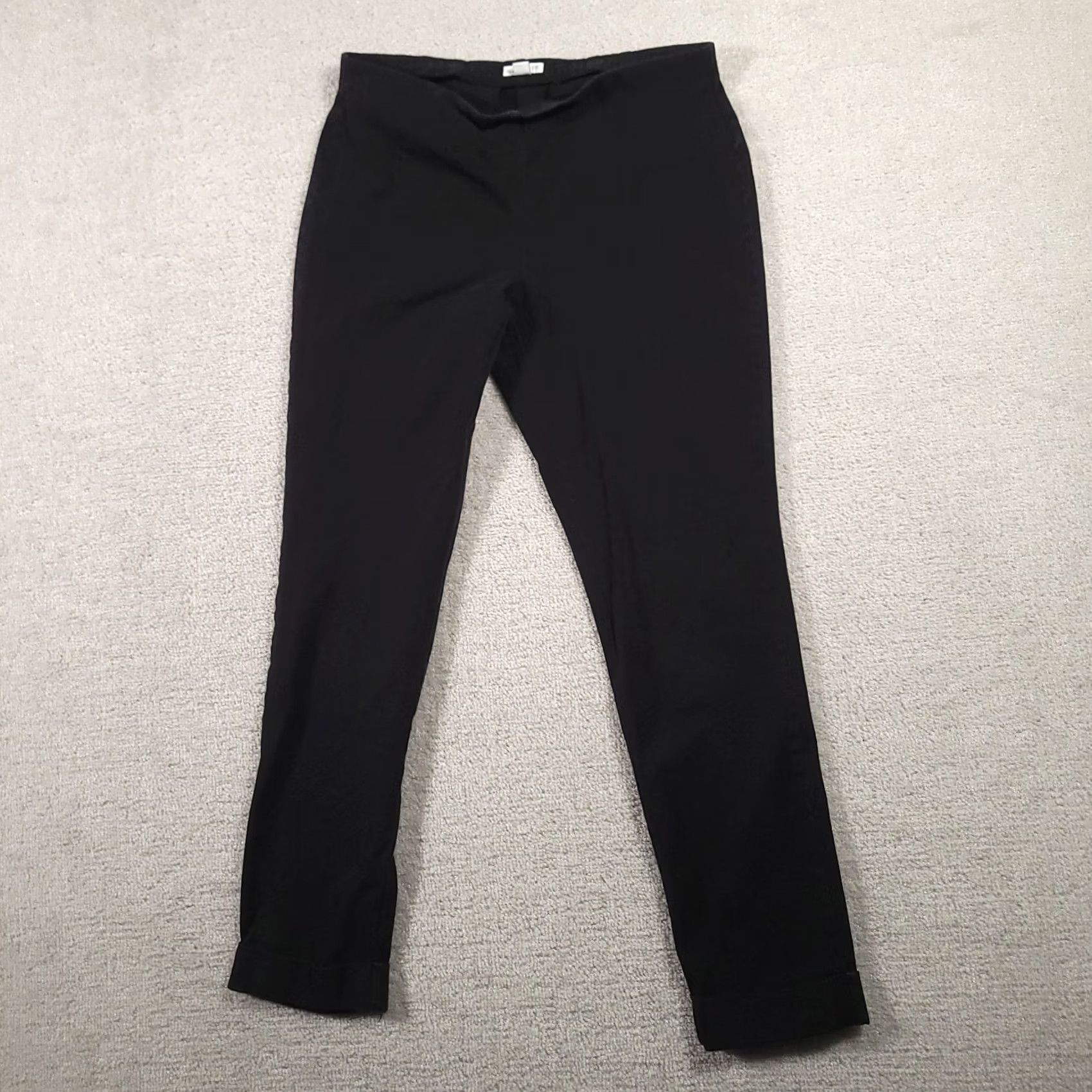 J. Jill J. Jill Womens Premium Bi-stretch Dress Pants 8 Tall Black Cuffed Dress Pants Tall 8 Black Womens Bi-stretch Streets? Size 30" / US 8 / IT 44 - 2 Thumbnail