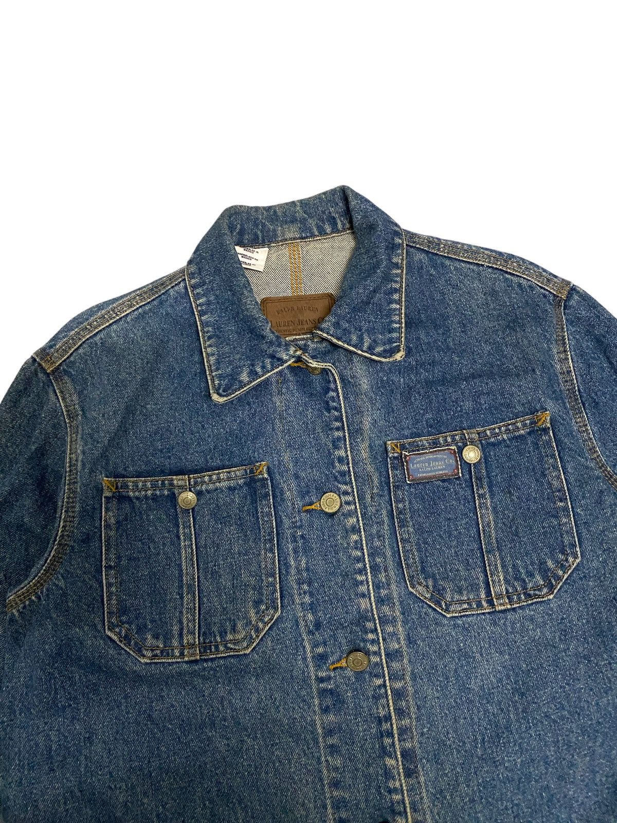 Polo Ralph Lauren Vintage Ralph Lauren Denim Jacket Size US L / EU 52-54 / 3 - 2 Thumbnail