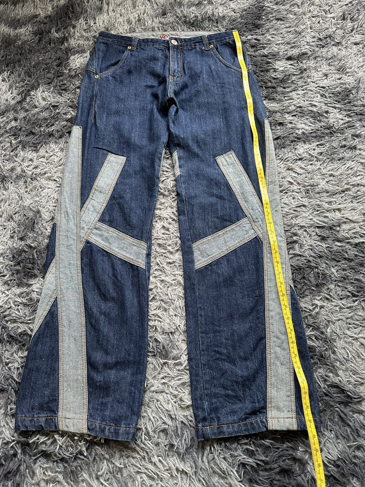 If Six Was Nine 2000's Go Ism hybrid raver jean Size US 34 / EU 50 - 14 Thumbnail